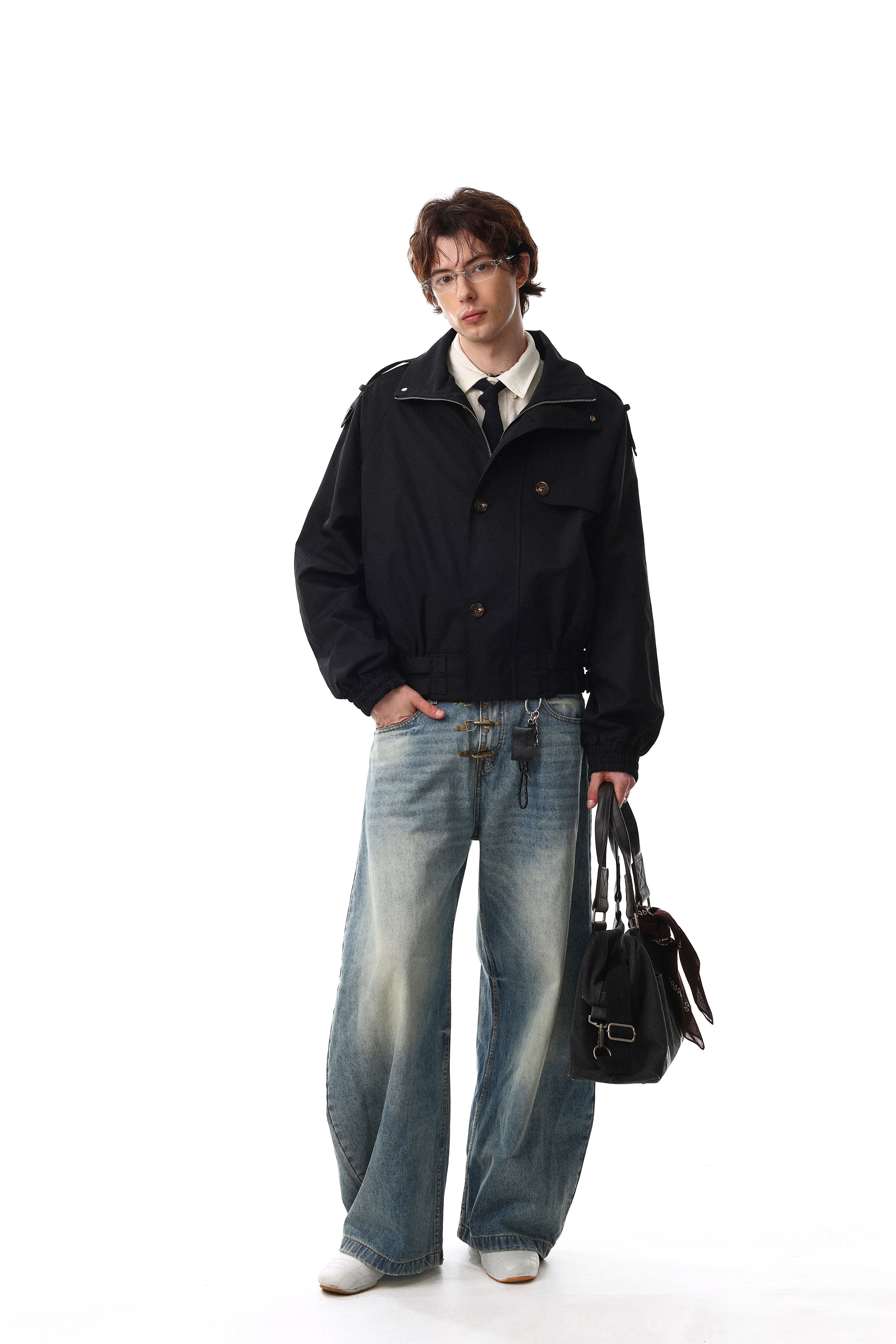 Omirad Utility Stand Collar Jacket