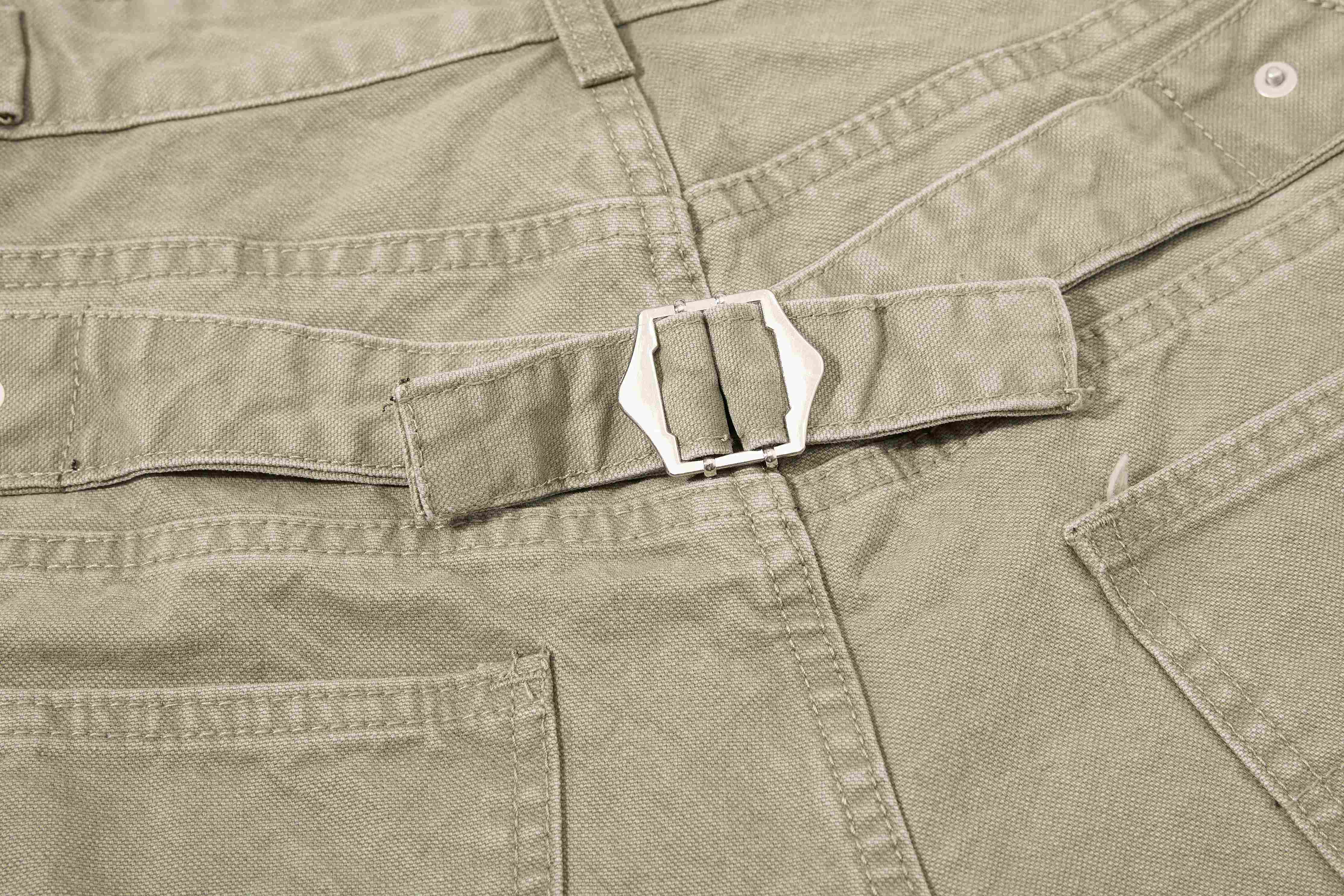 Omirad Vintage Wide-Leg Denim Shorts