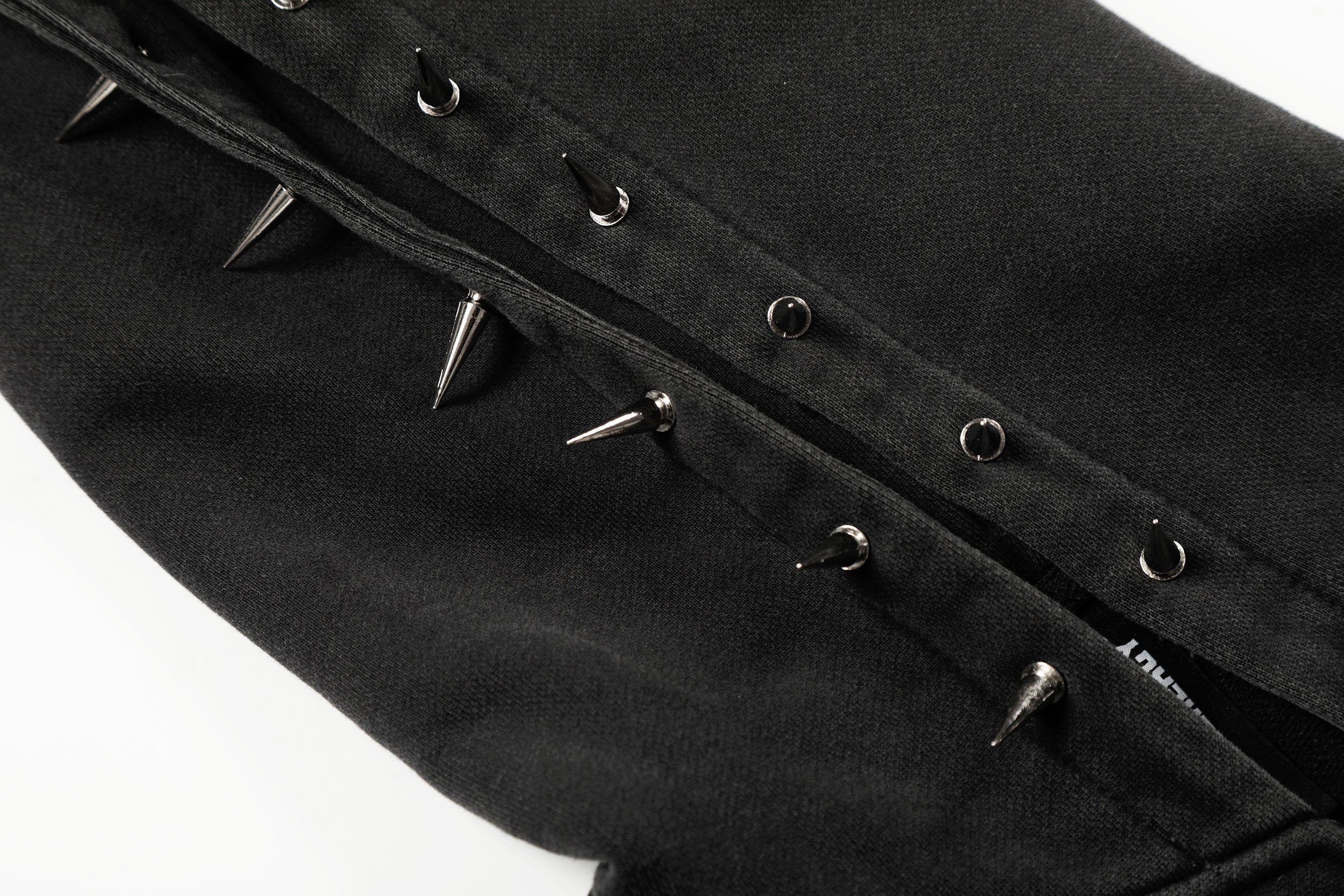 Omirad Studded Zip-Up Hoodie