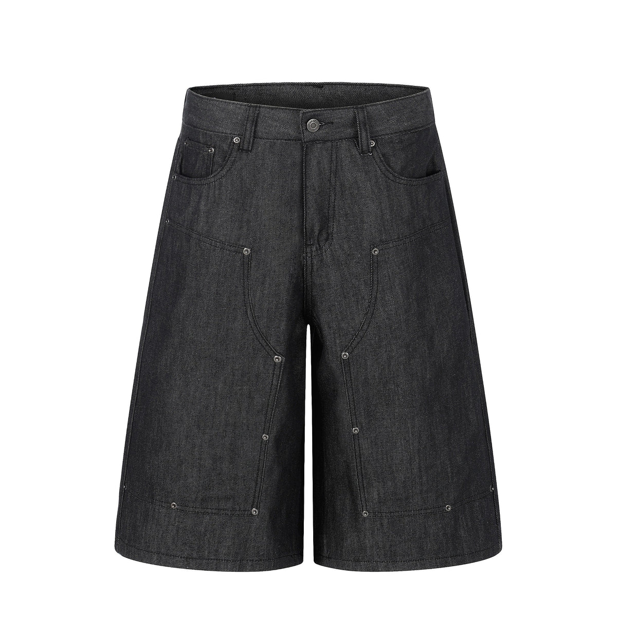 Omirad Raw Denim Baggy Shorts