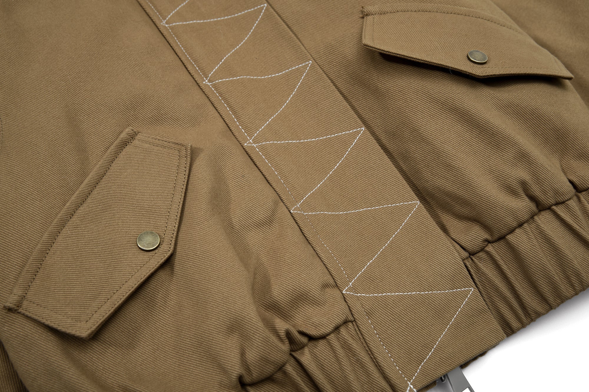 Omirad Fur-Lined High-Neck Cotton Jacket