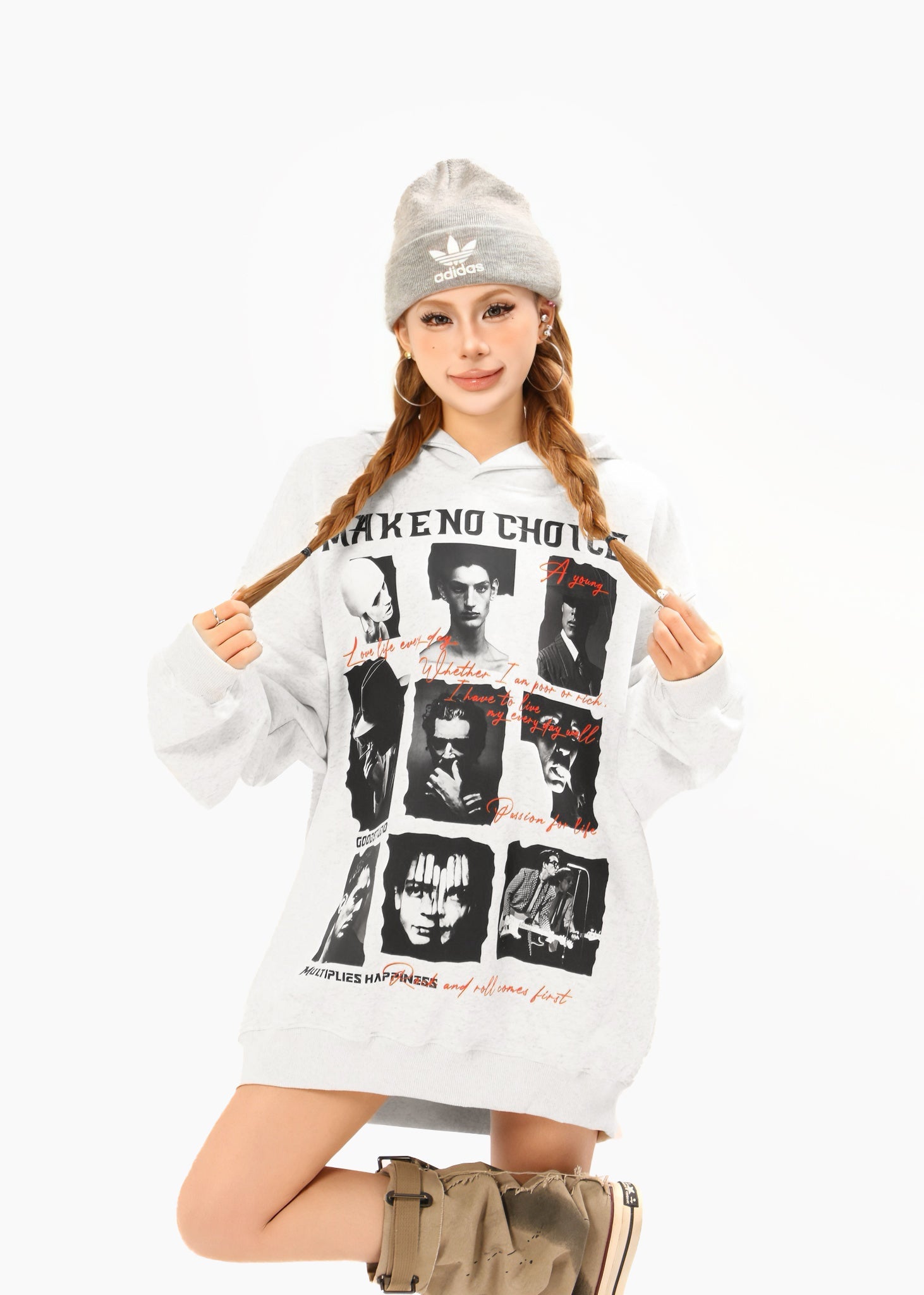 Omirad “Make No Choice” Graphic Hoodie