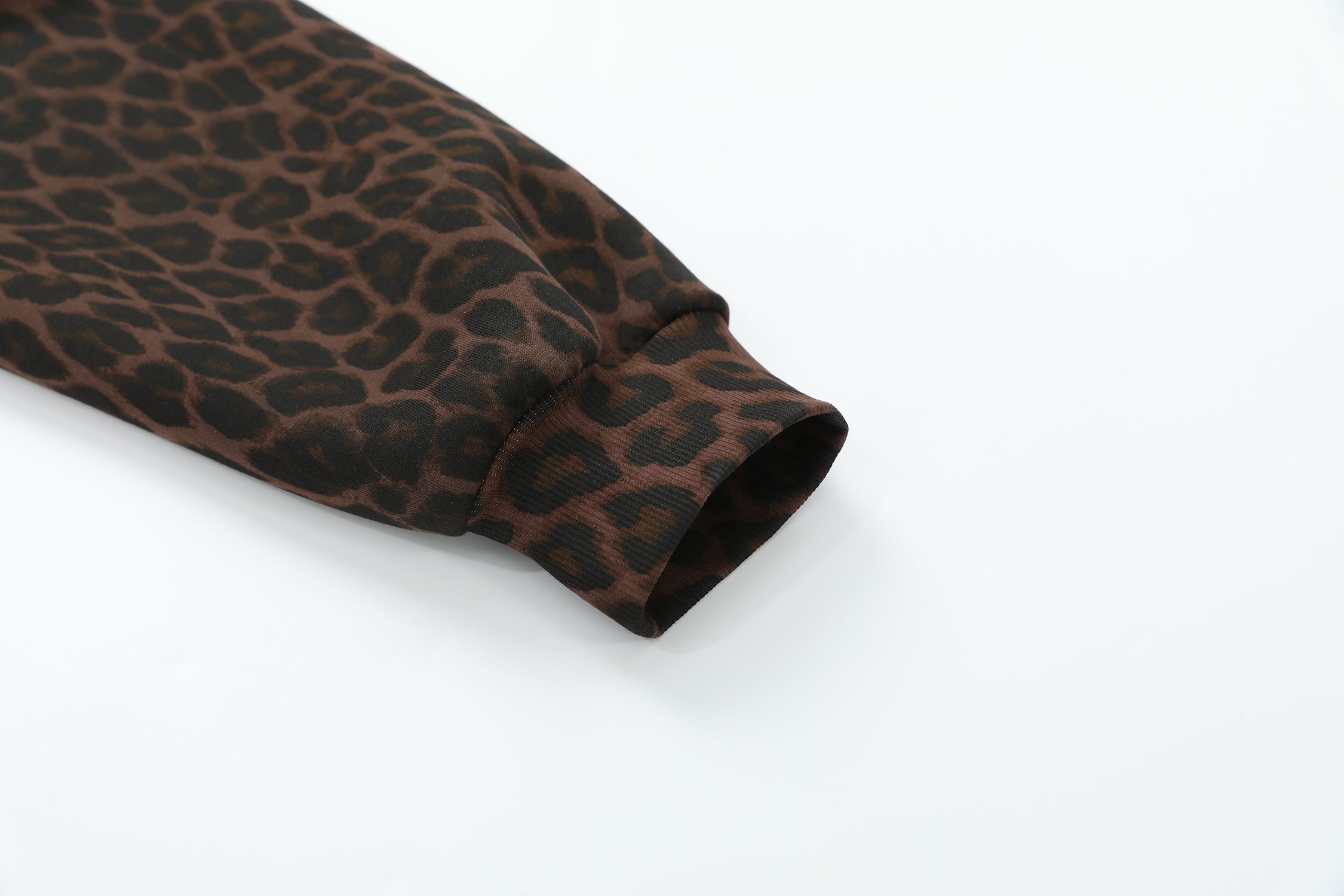 Omirad Leopard Crest Zip Hoodie