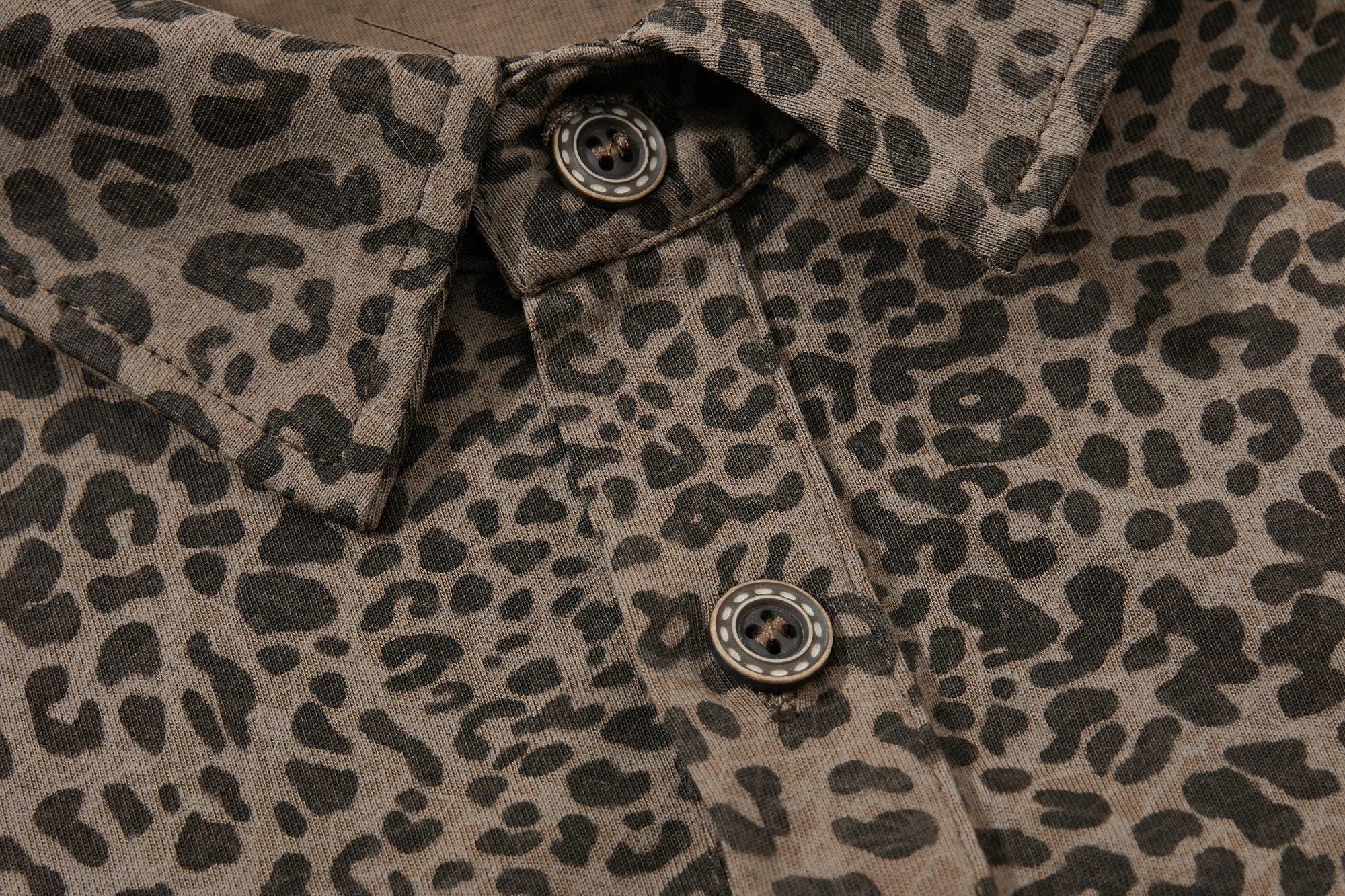 Omirad Leopard Vintage Polo Tee