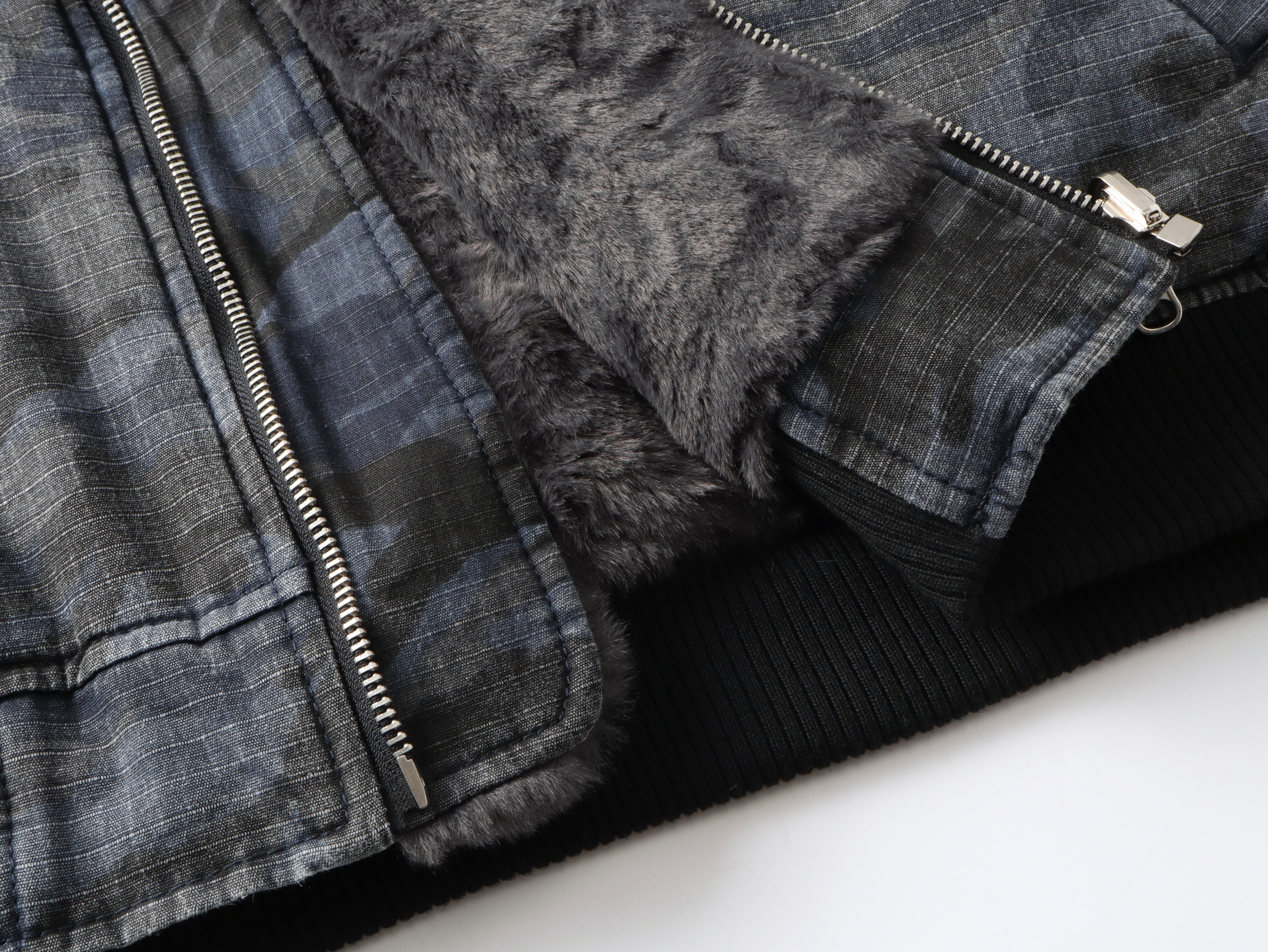 Omirad Reversible Camo Hooded Jacket