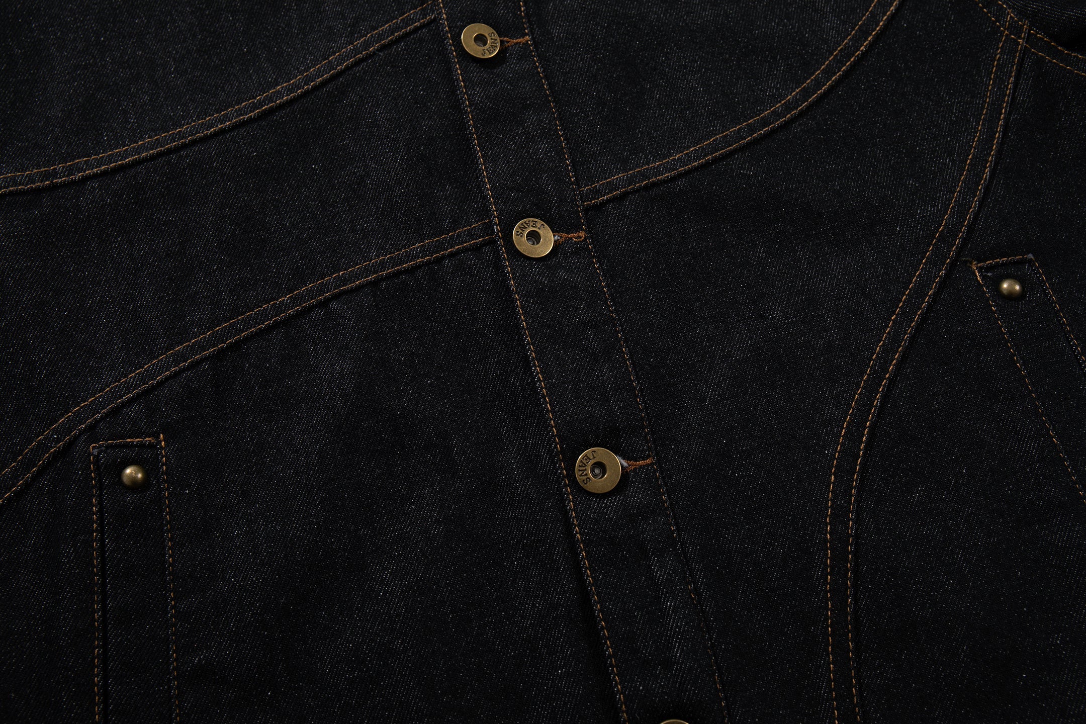 Omirad Curved Seam Denim Jacket