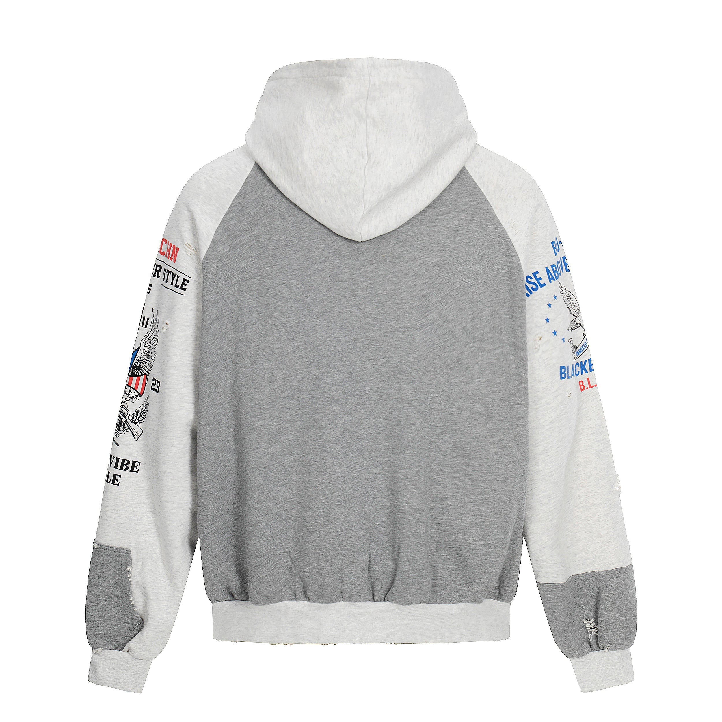 Omirad Graphic Zip-Up Hoodie