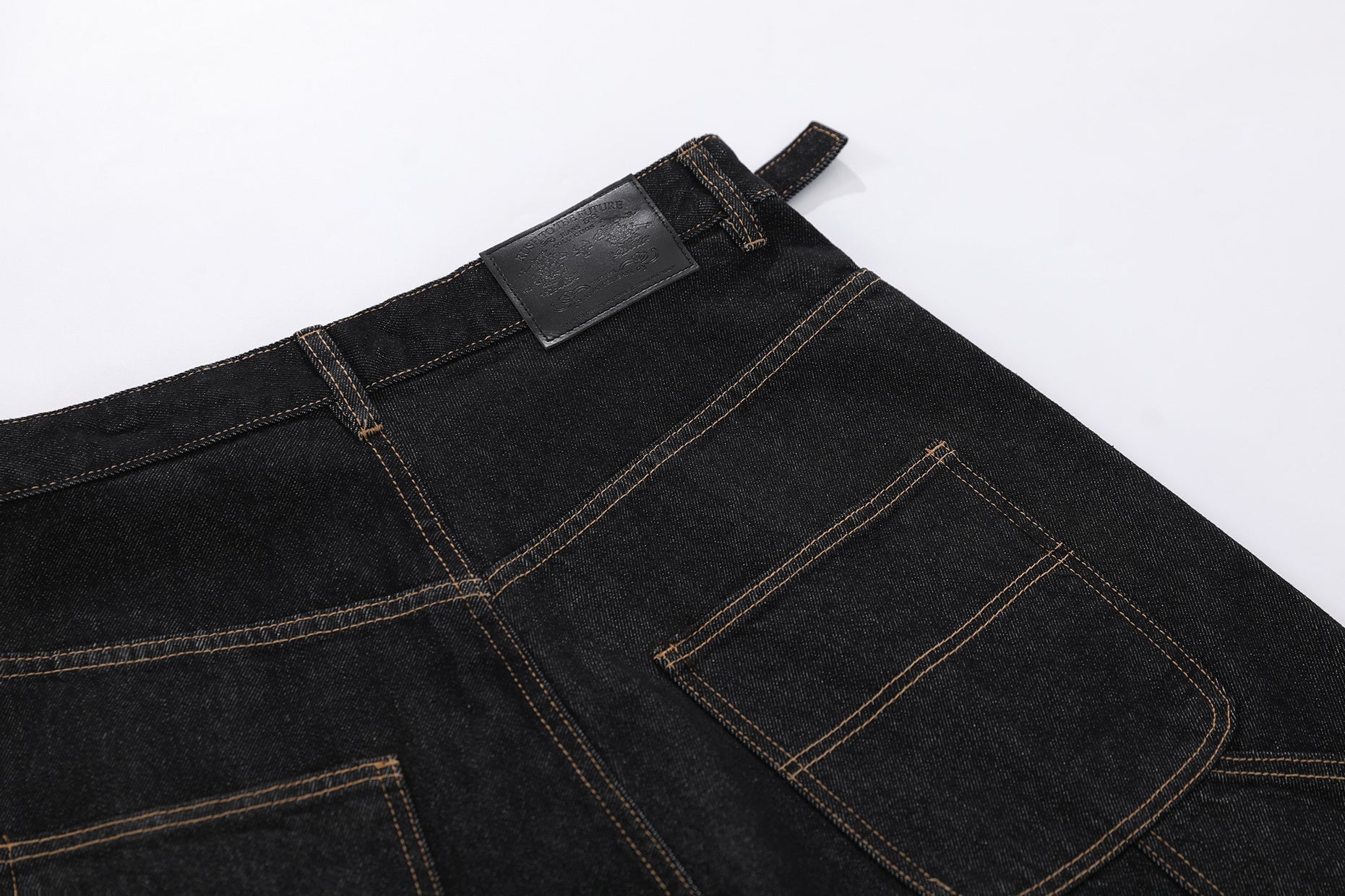 Omirad “Raw Edge Denim Cargo Shorts”
