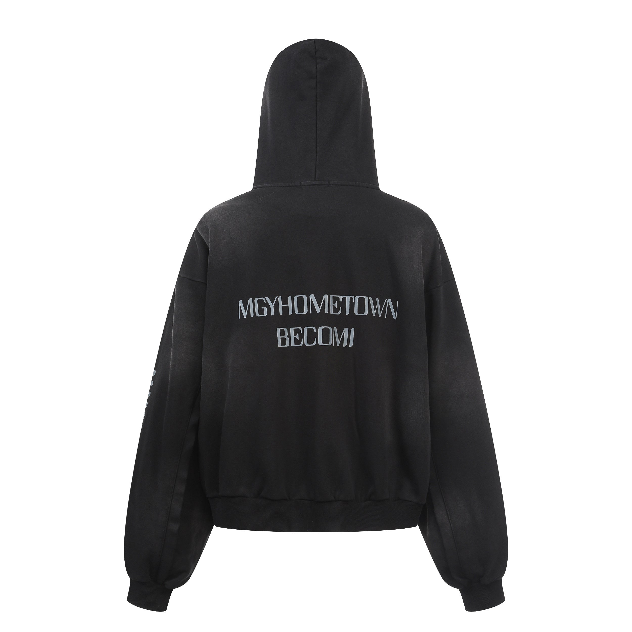 Omirad “Distressed Sport Zip Hoodie”