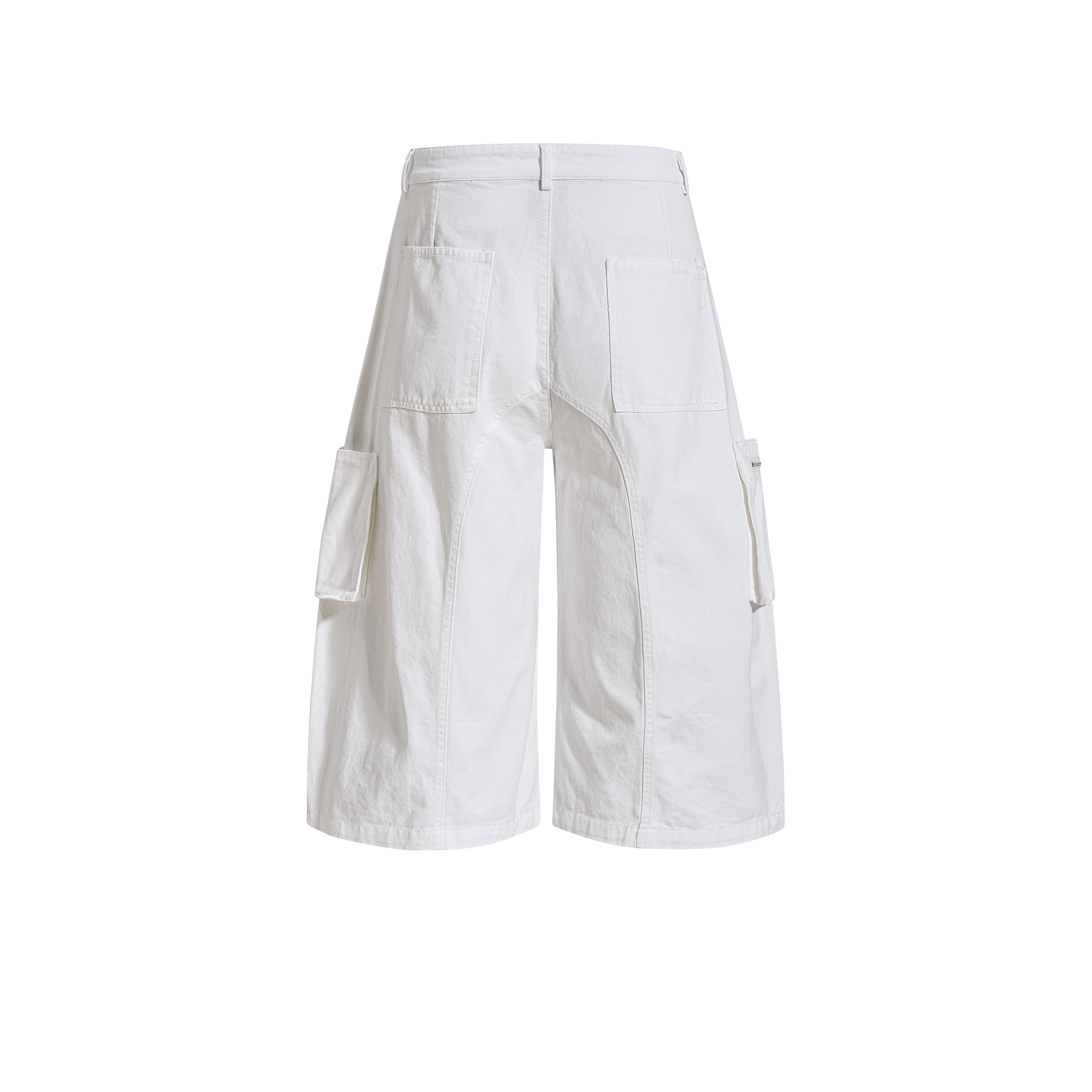 Omirad Lace-Up Utility Cargo Shorts