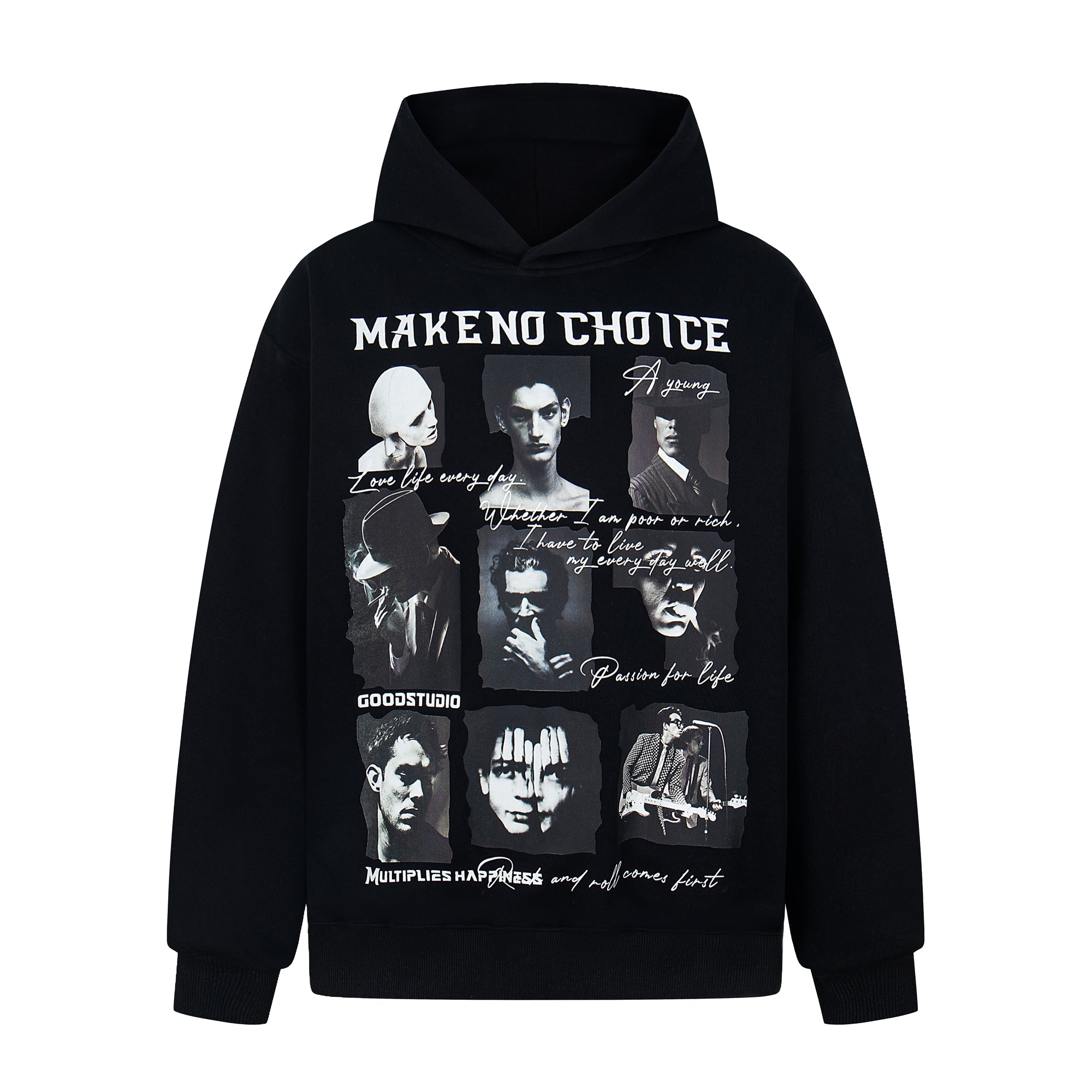Omirad “Make No Choice” Graphic Hoodie