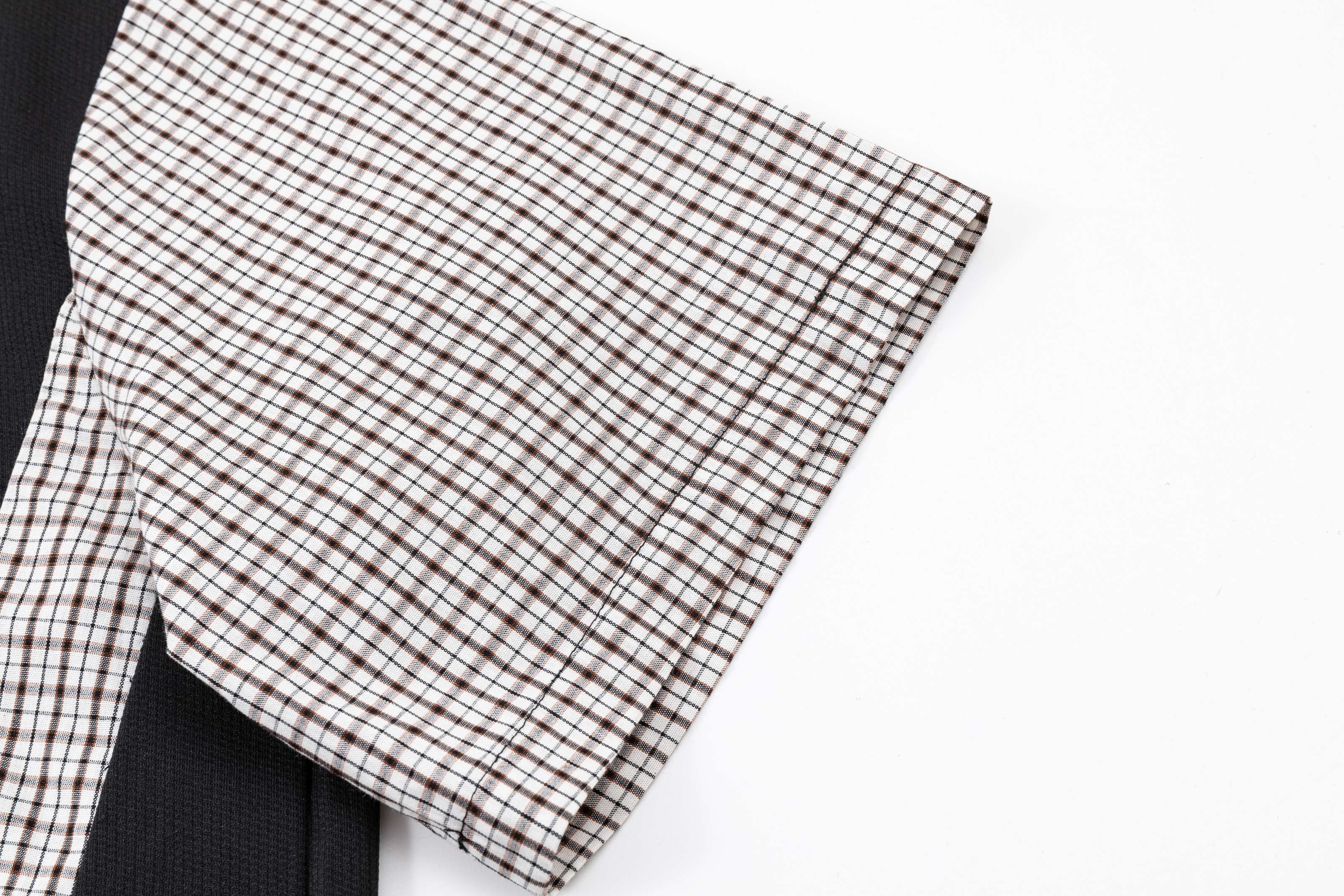Omirad Vintage Plaid Panel Polo