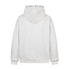 Omirad “MAKE” Studded Zip Hoodie
