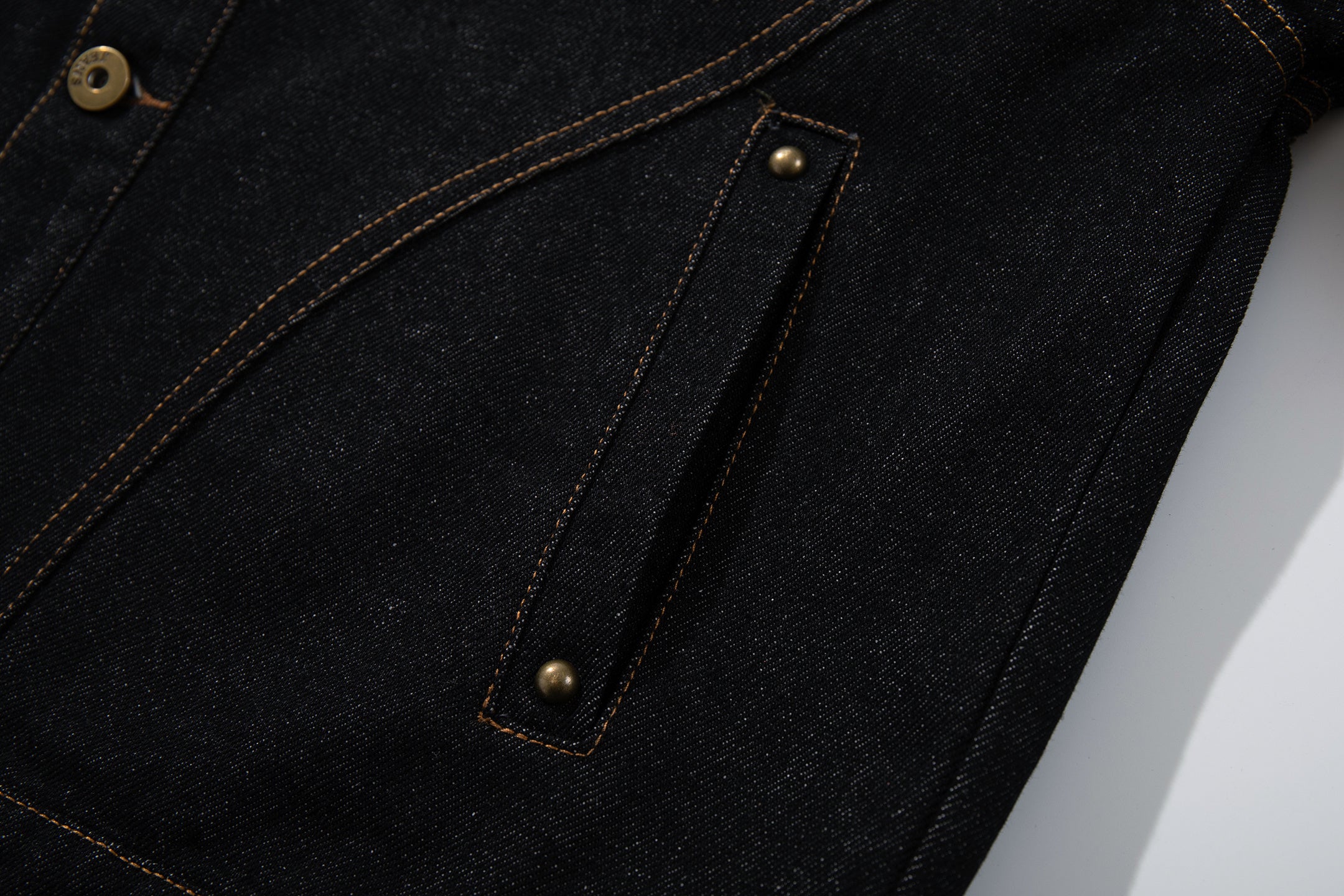 Omirad Curved Seam Denim Jacket