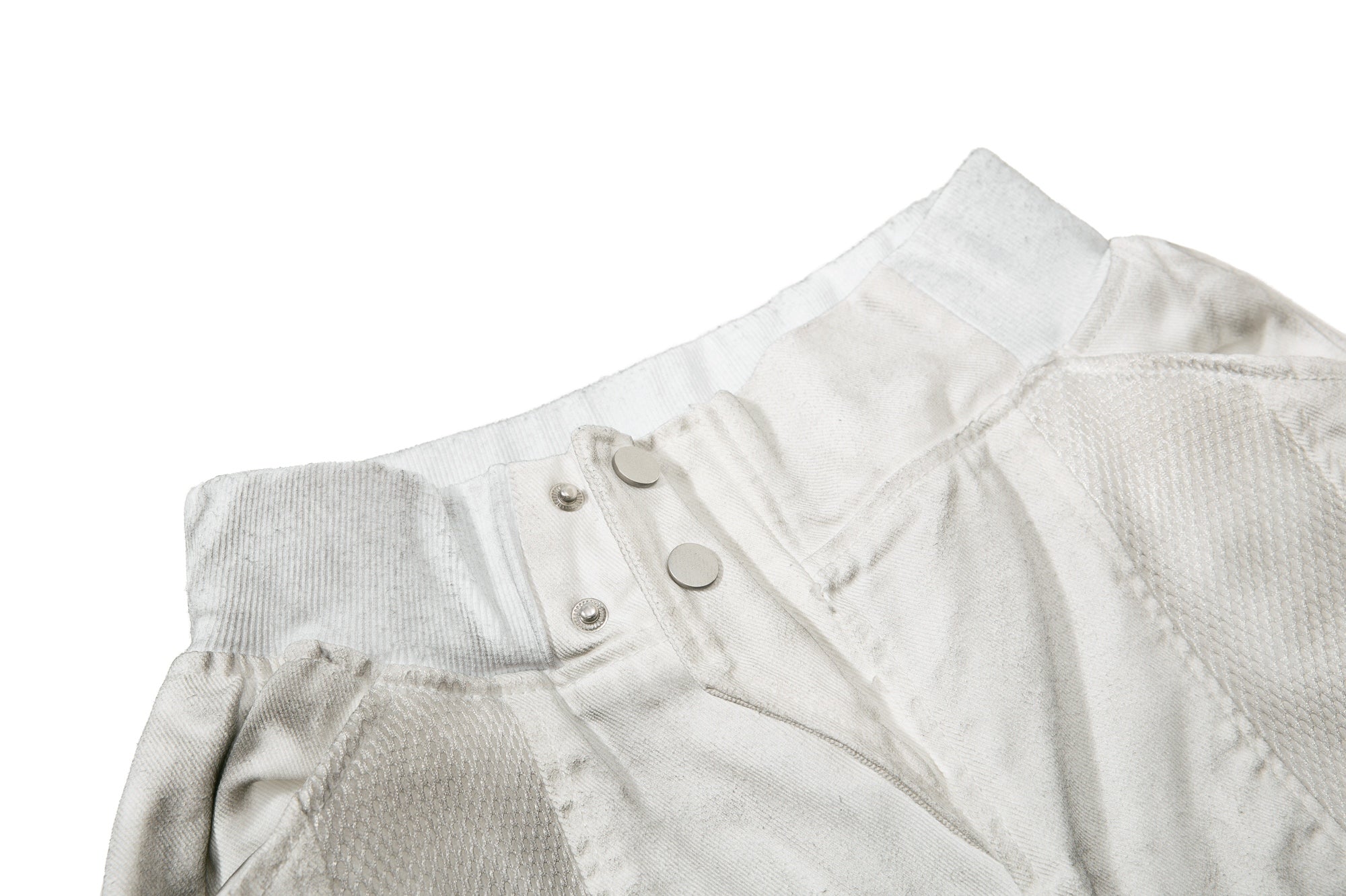 Omirad Moto Panel Denim Shorts