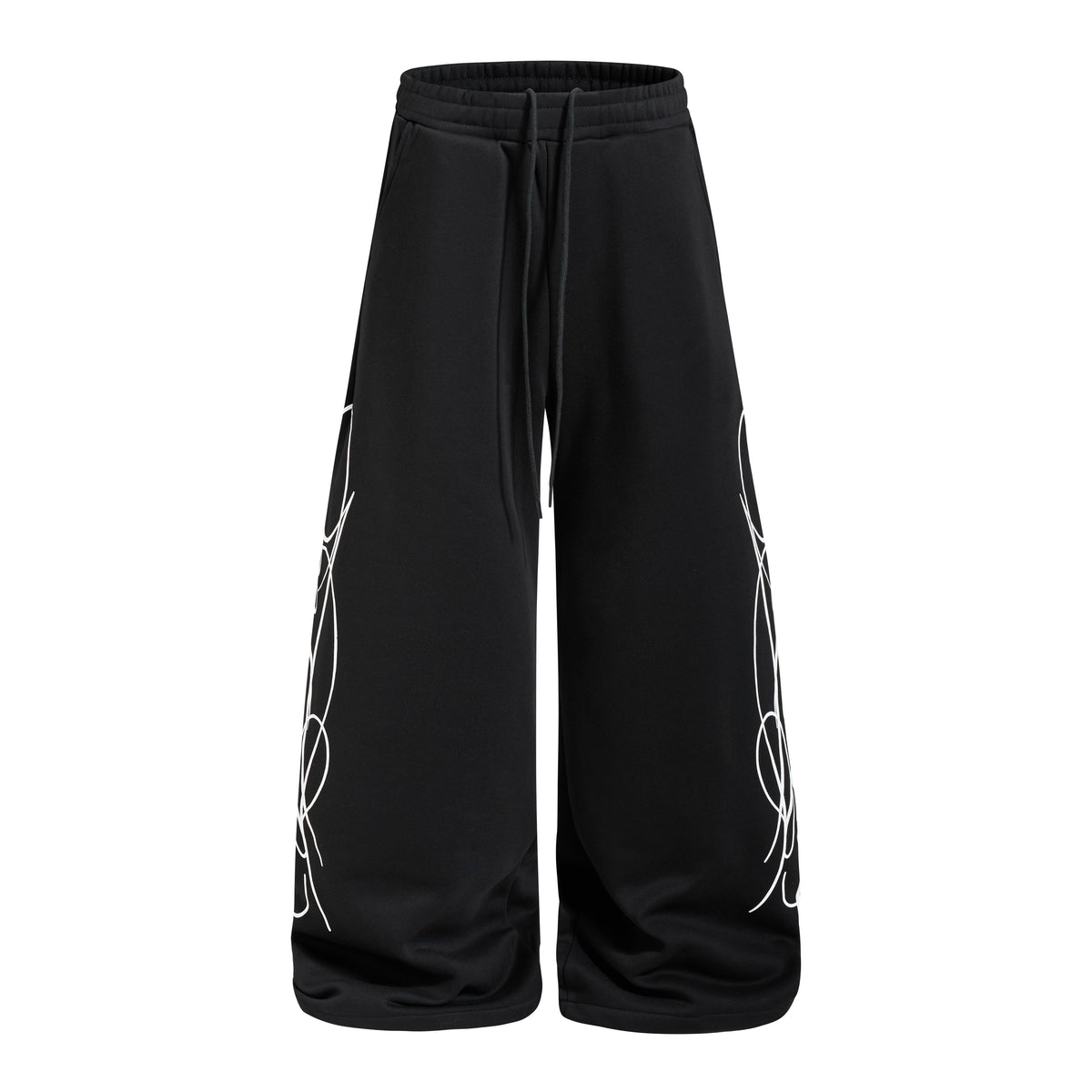Omirad Wide-Leg Graphic Sweatpants