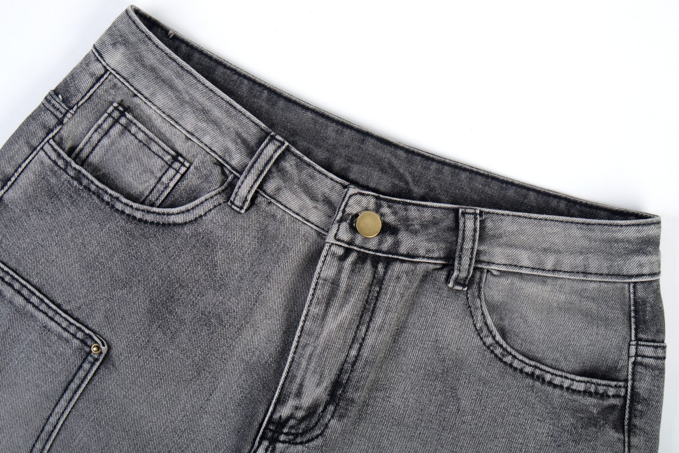 Omirad Distressed Flare Jeans
