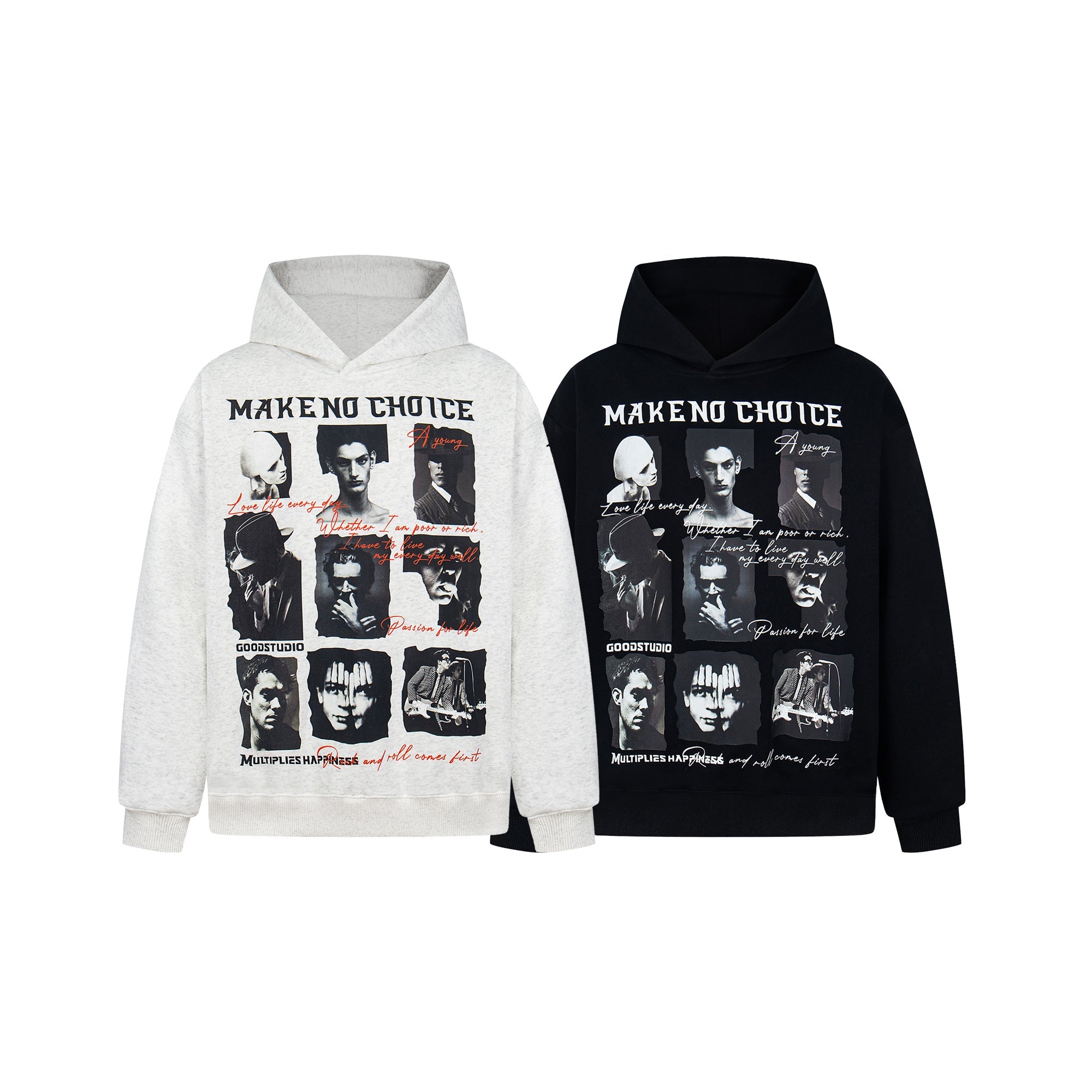 Omirad “Make No Choice” Graphic Hoodie