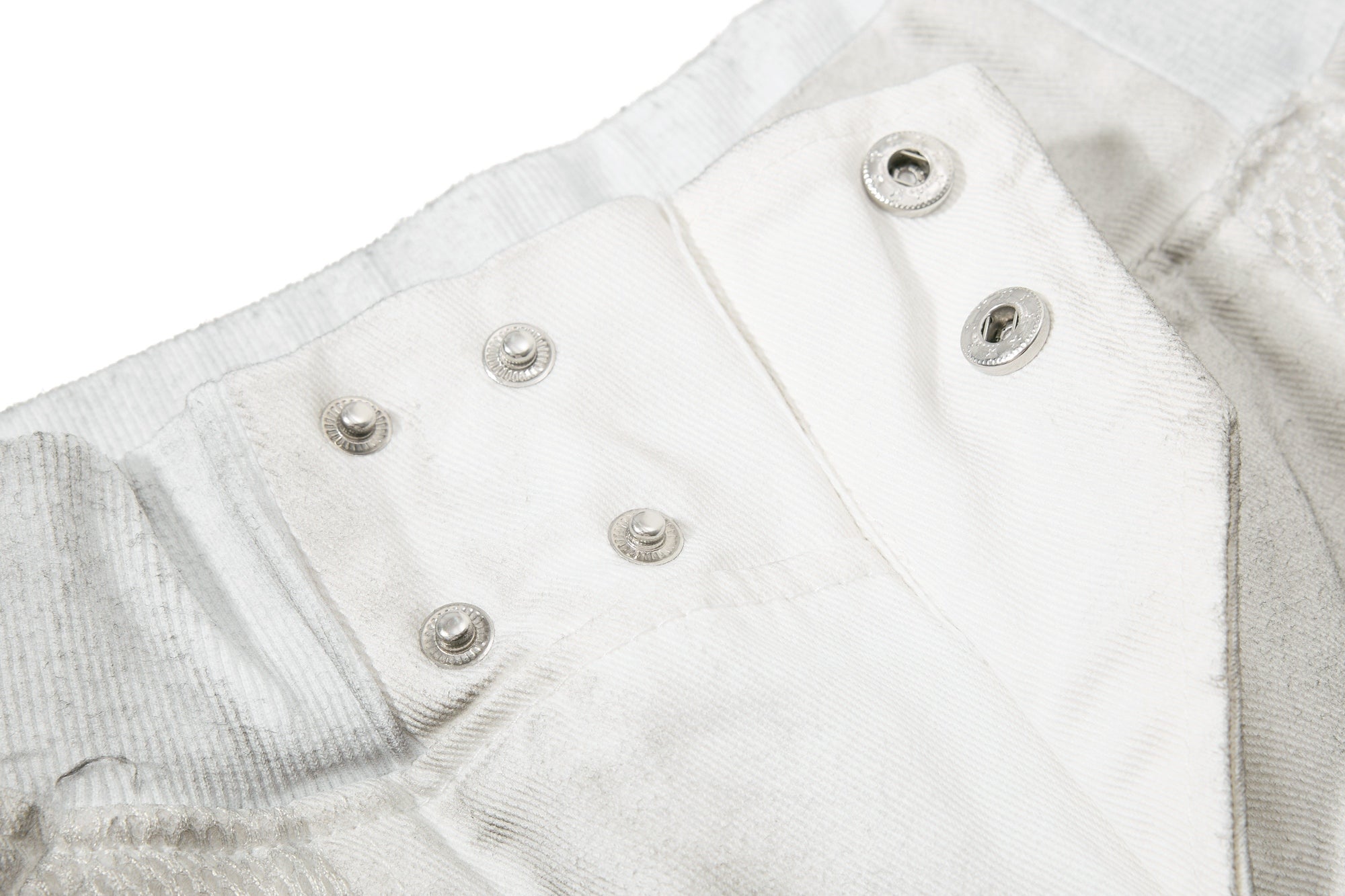Omirad Moto Panel Denim Shorts