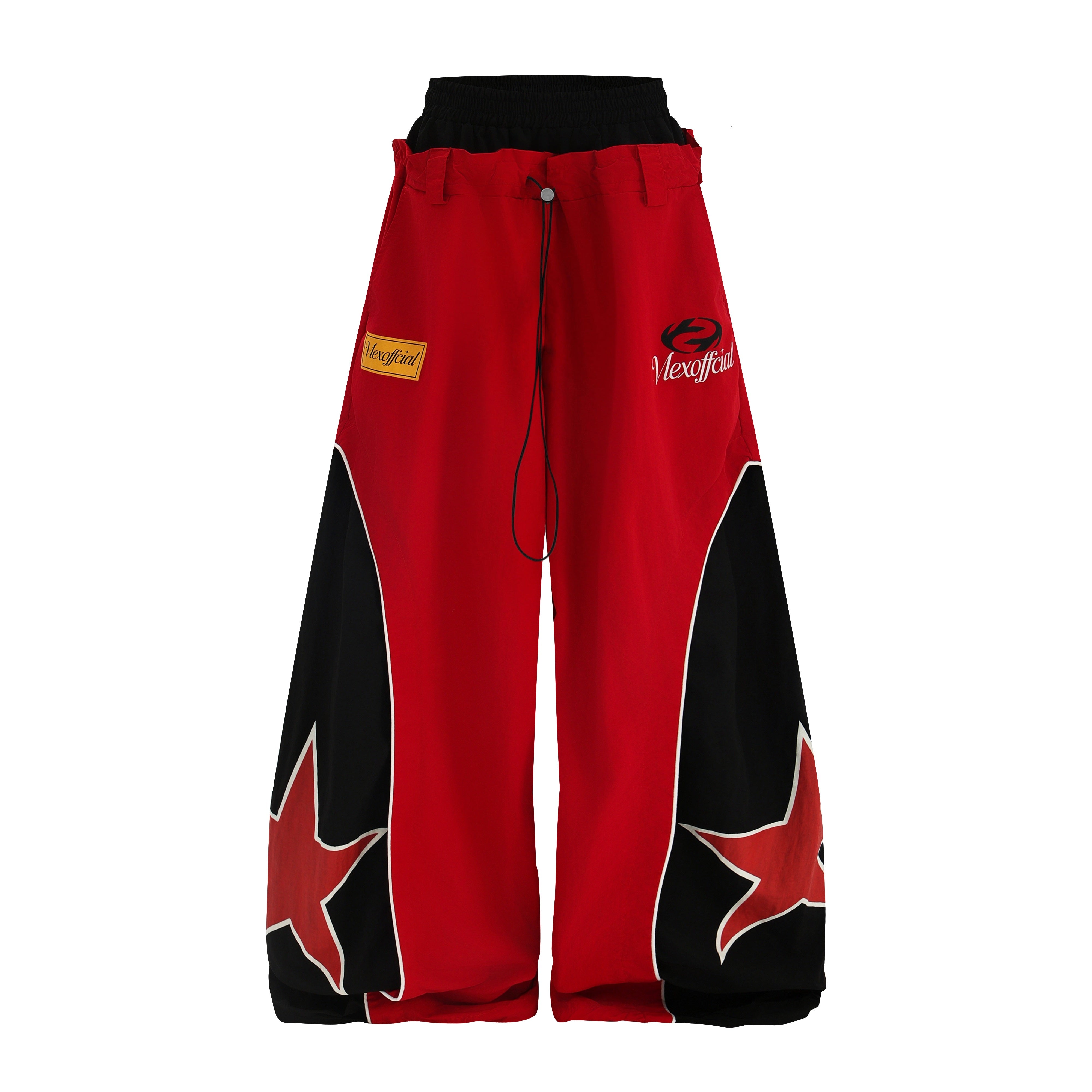Omirad Star Panel Wide-Leg Sweatpants