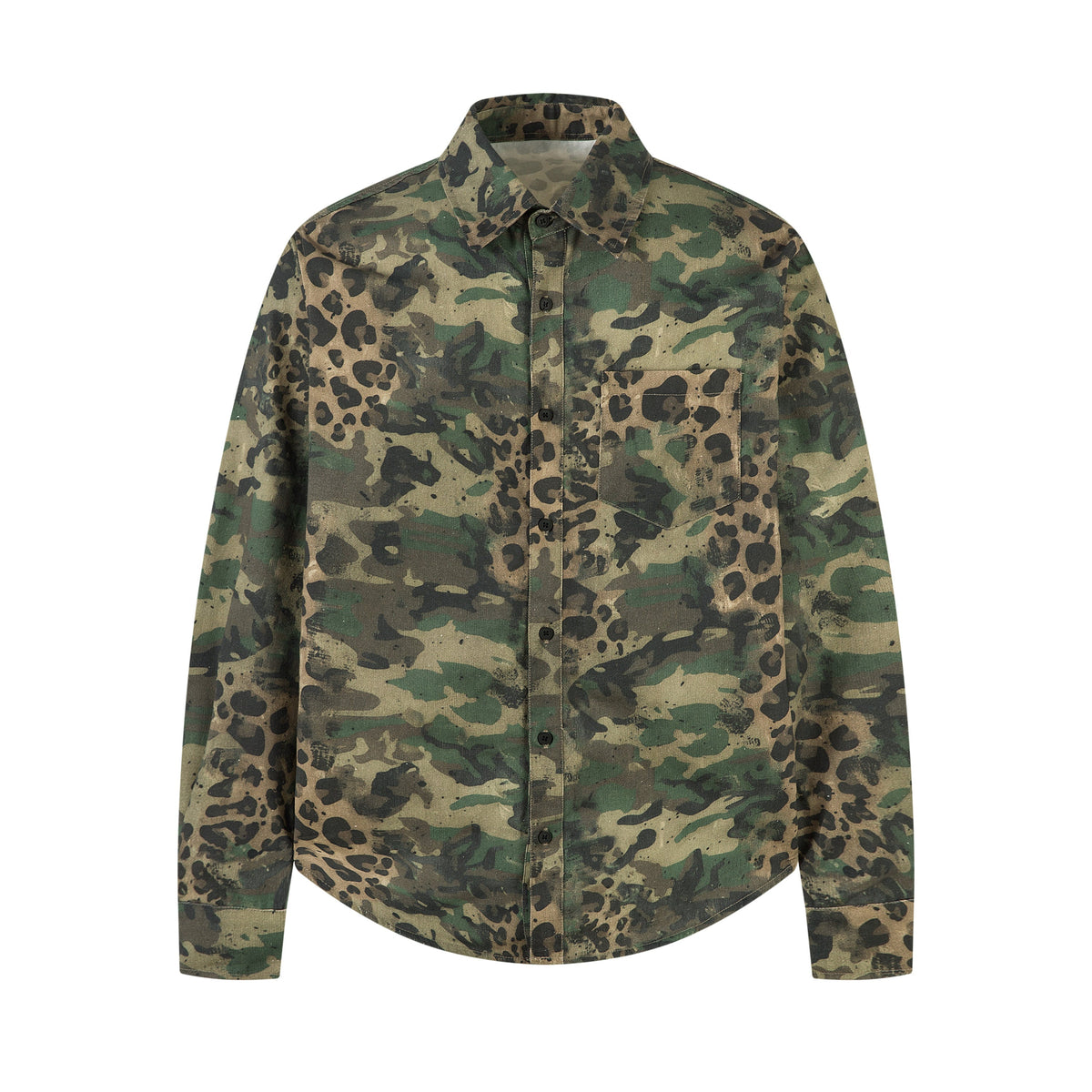 Omirad Camo-Leopard Hybrid Utility Shirt