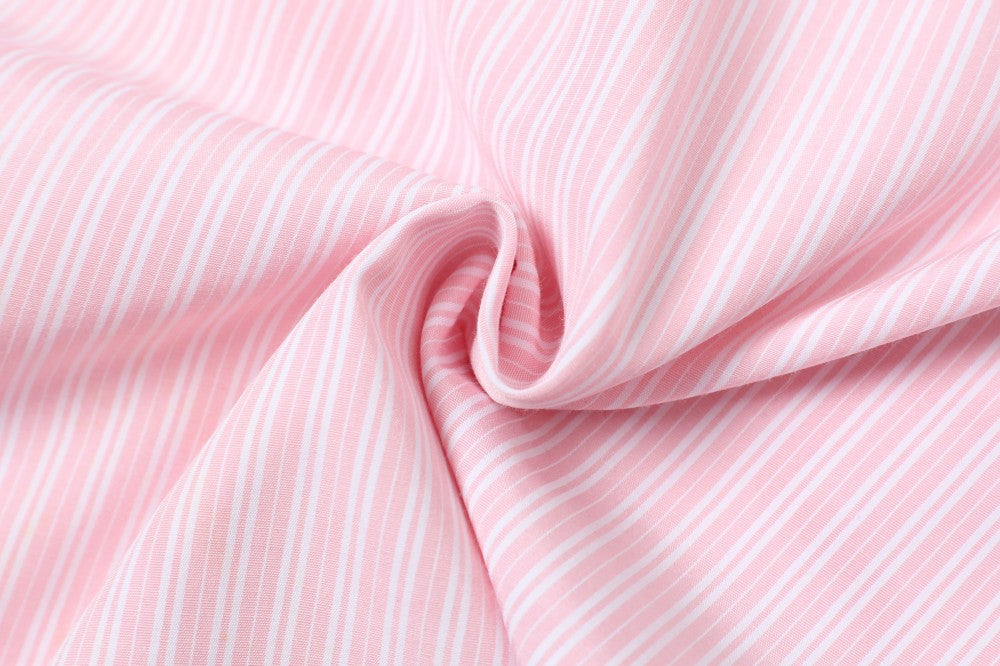 Omirad “Puppy For You” Striped Short-Sleeve Shirt