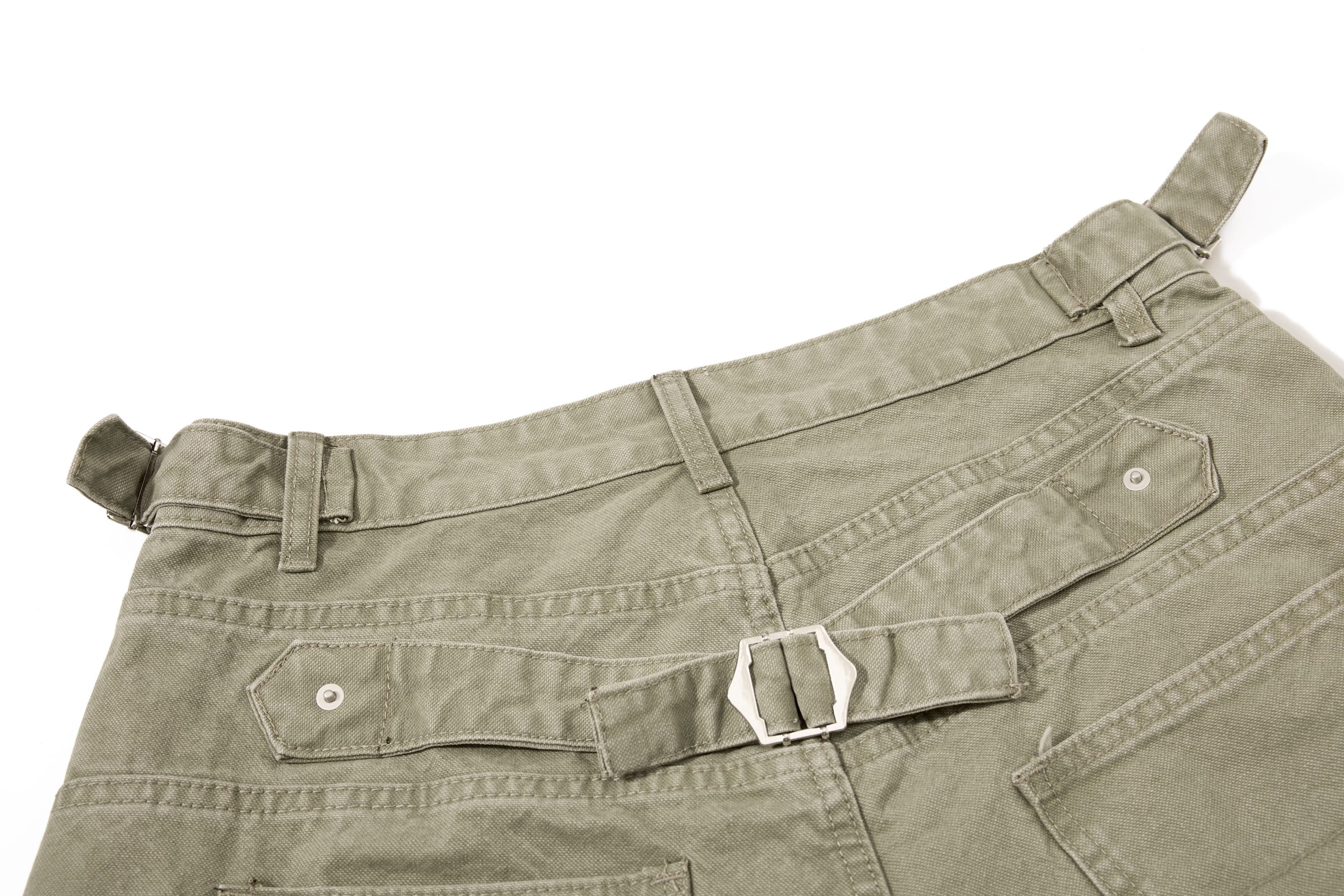 Omirad Vintage Wide-Leg Denim Shorts