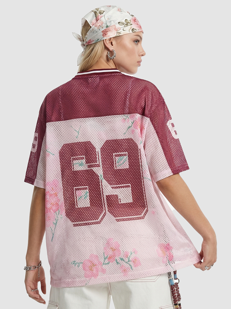 Omirad “Blossom 69” Mesh Jersey T-Shirt