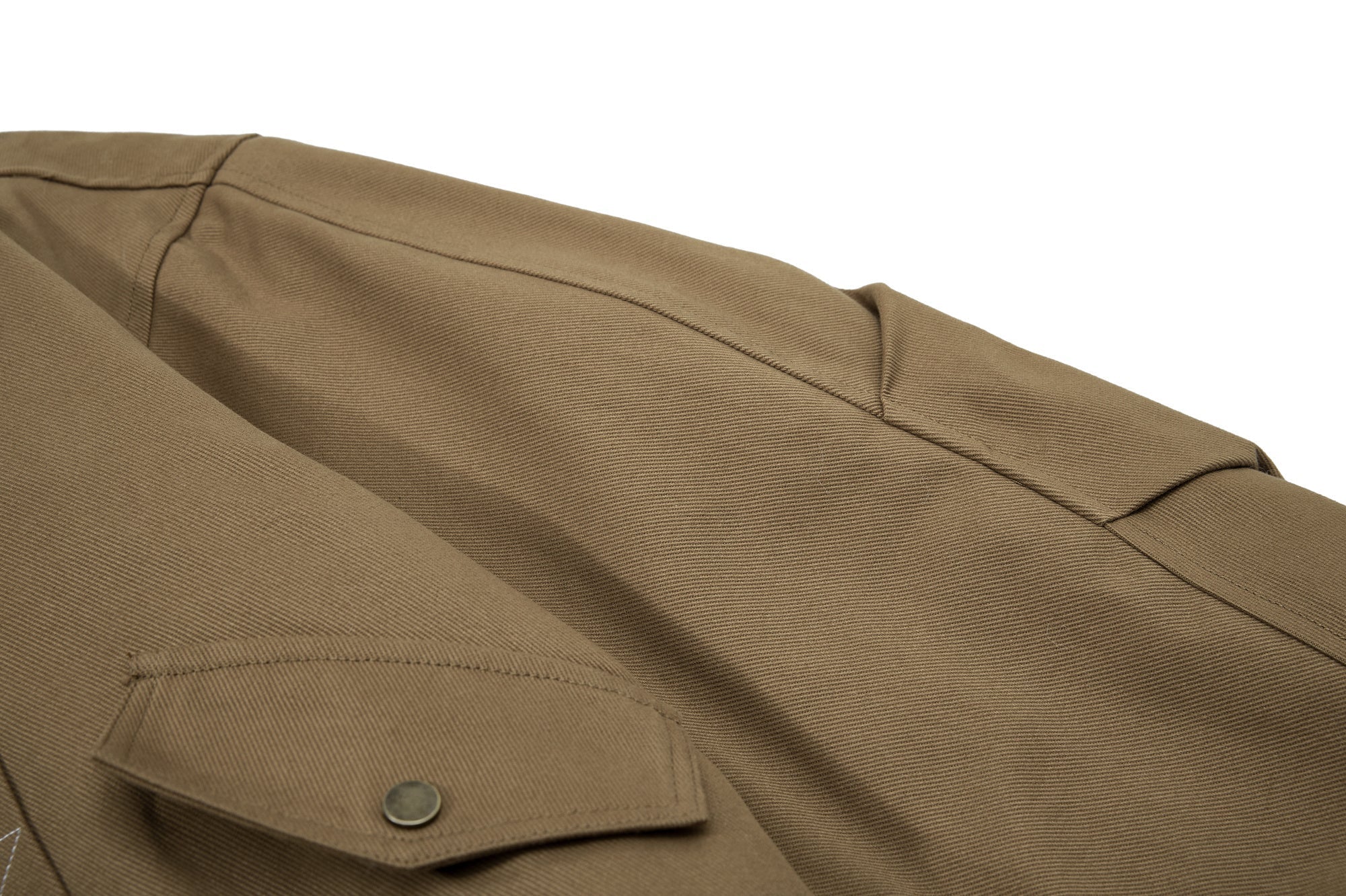 Omirad Fur-Lined High-Neck Cotton Jacket