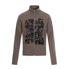 Omirad Graphic Zip Track Jacket