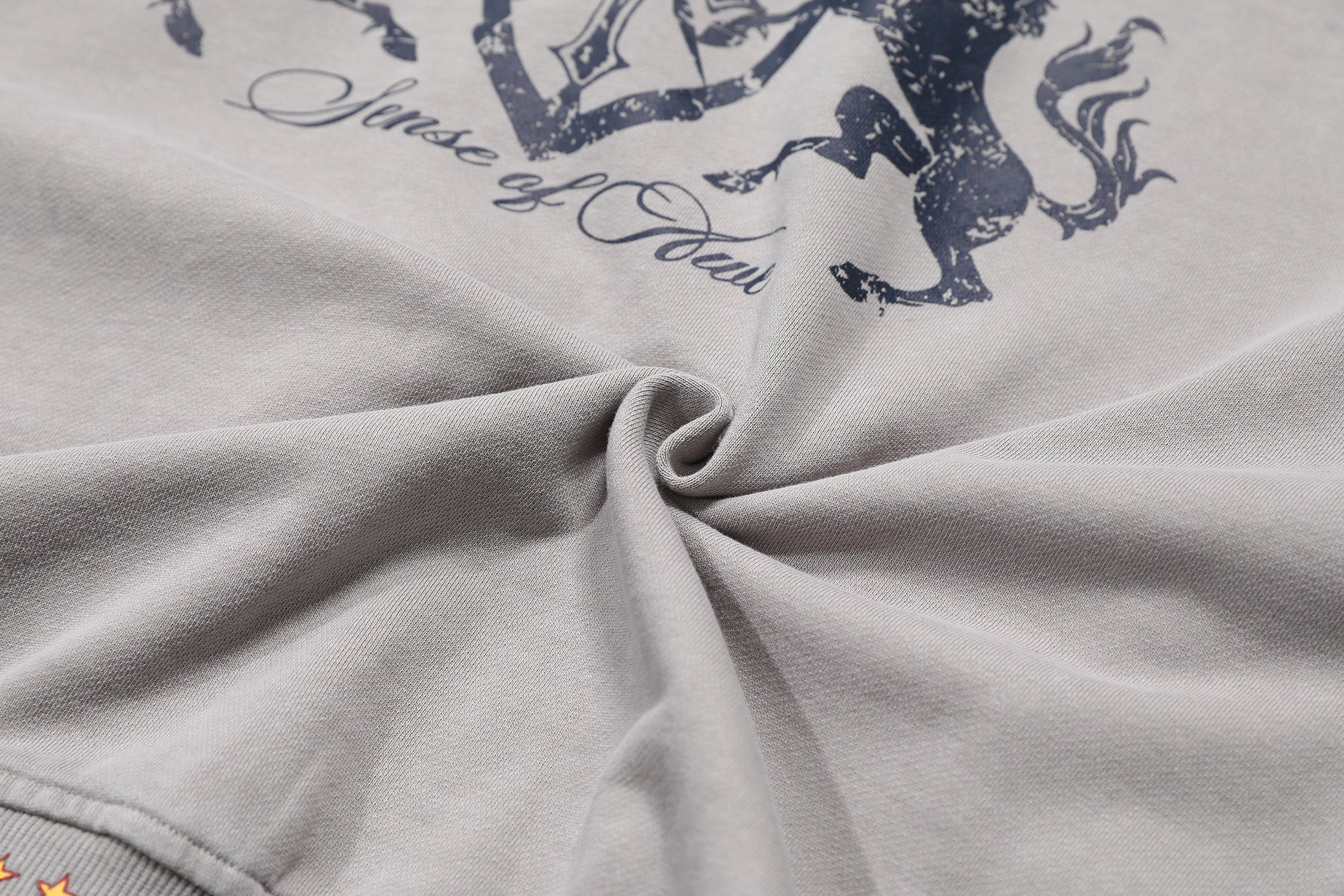 Omirad Vintage Crest Zip Hoodie