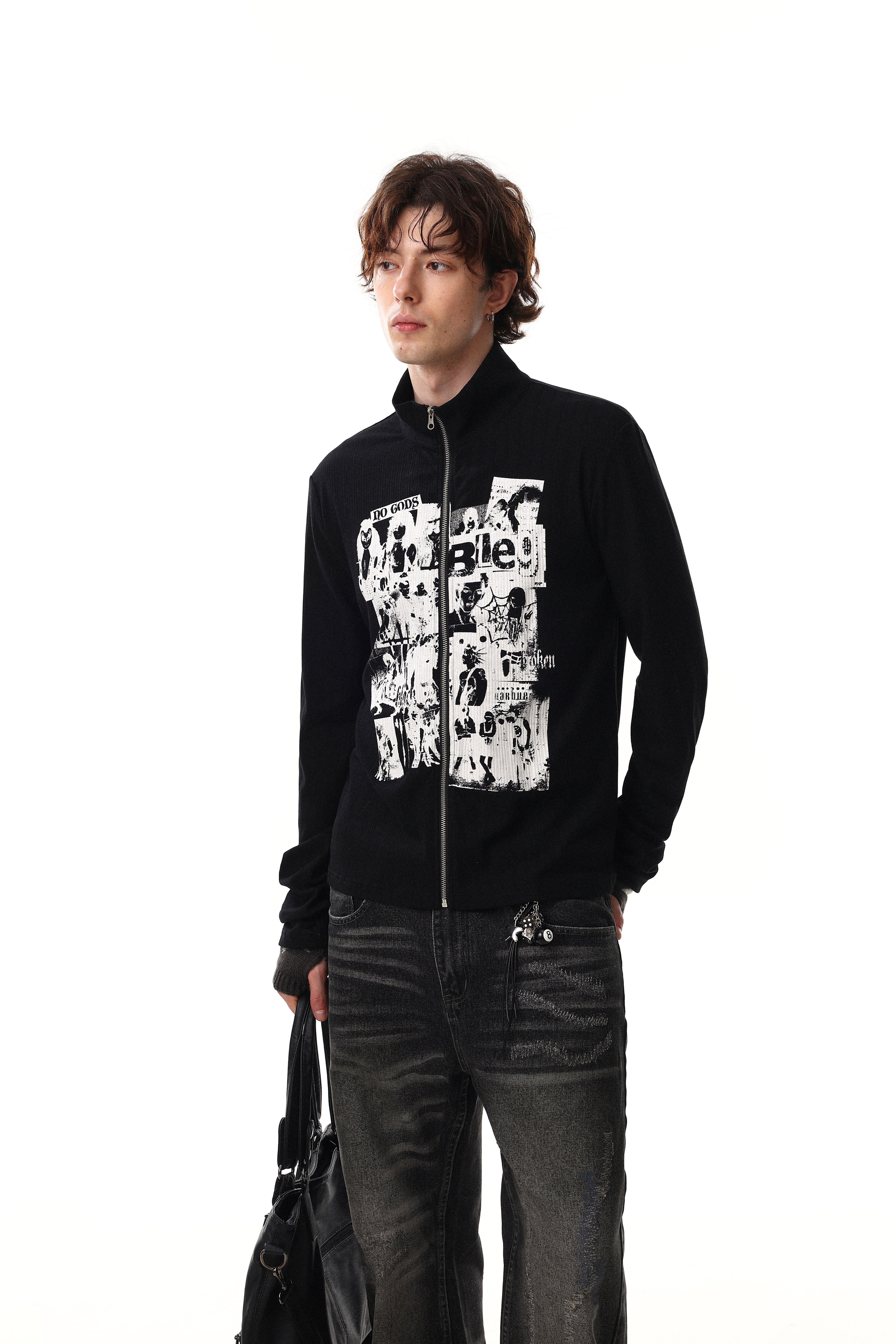 Omirad Graphic Zip Track Jacket