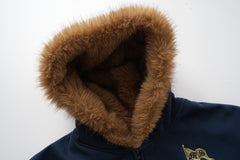 Omirad NYC Fur-Lined Zip Hoodie