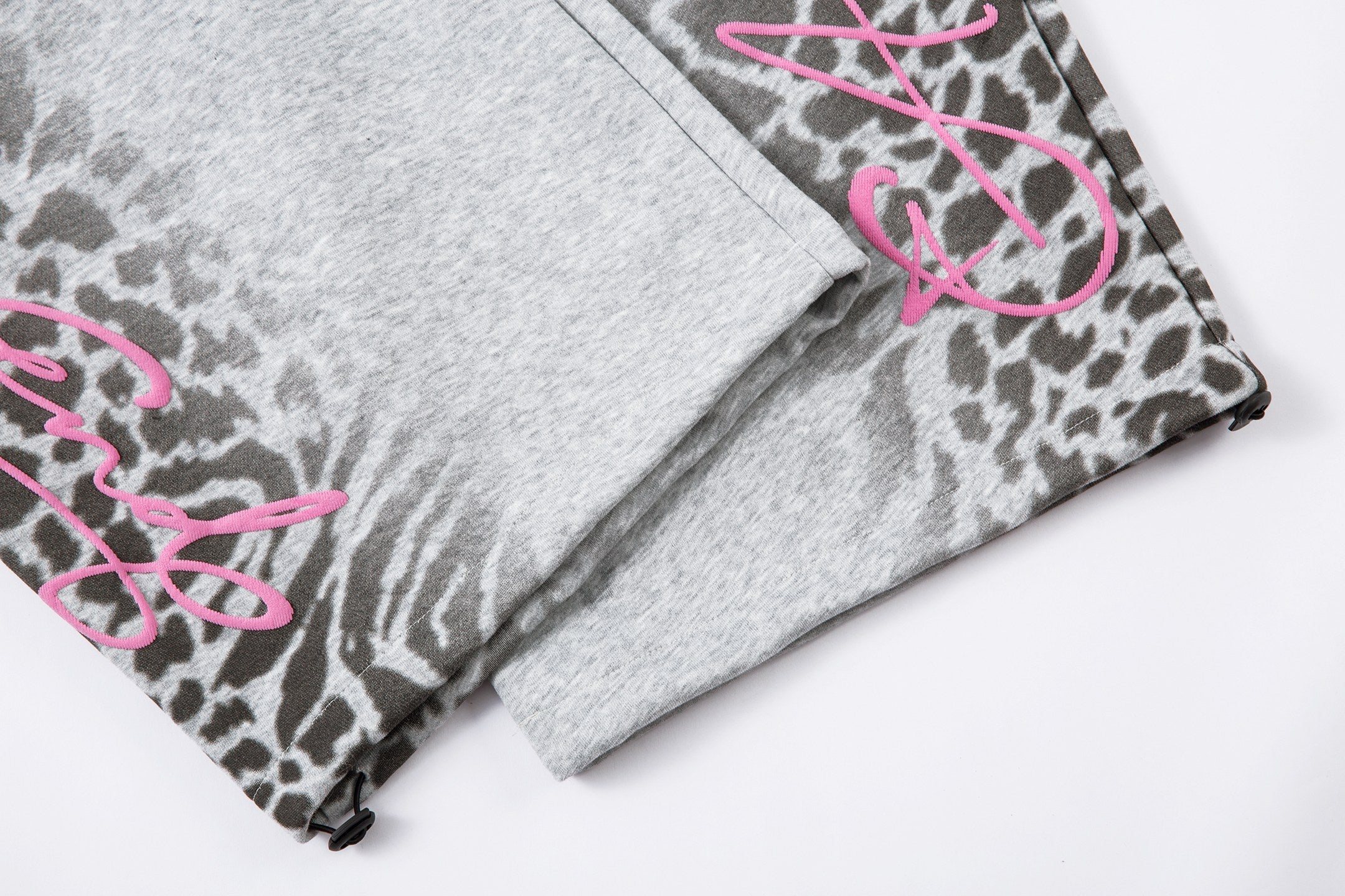 Omirad Leopard Fade Wide-Leg Sweatpants