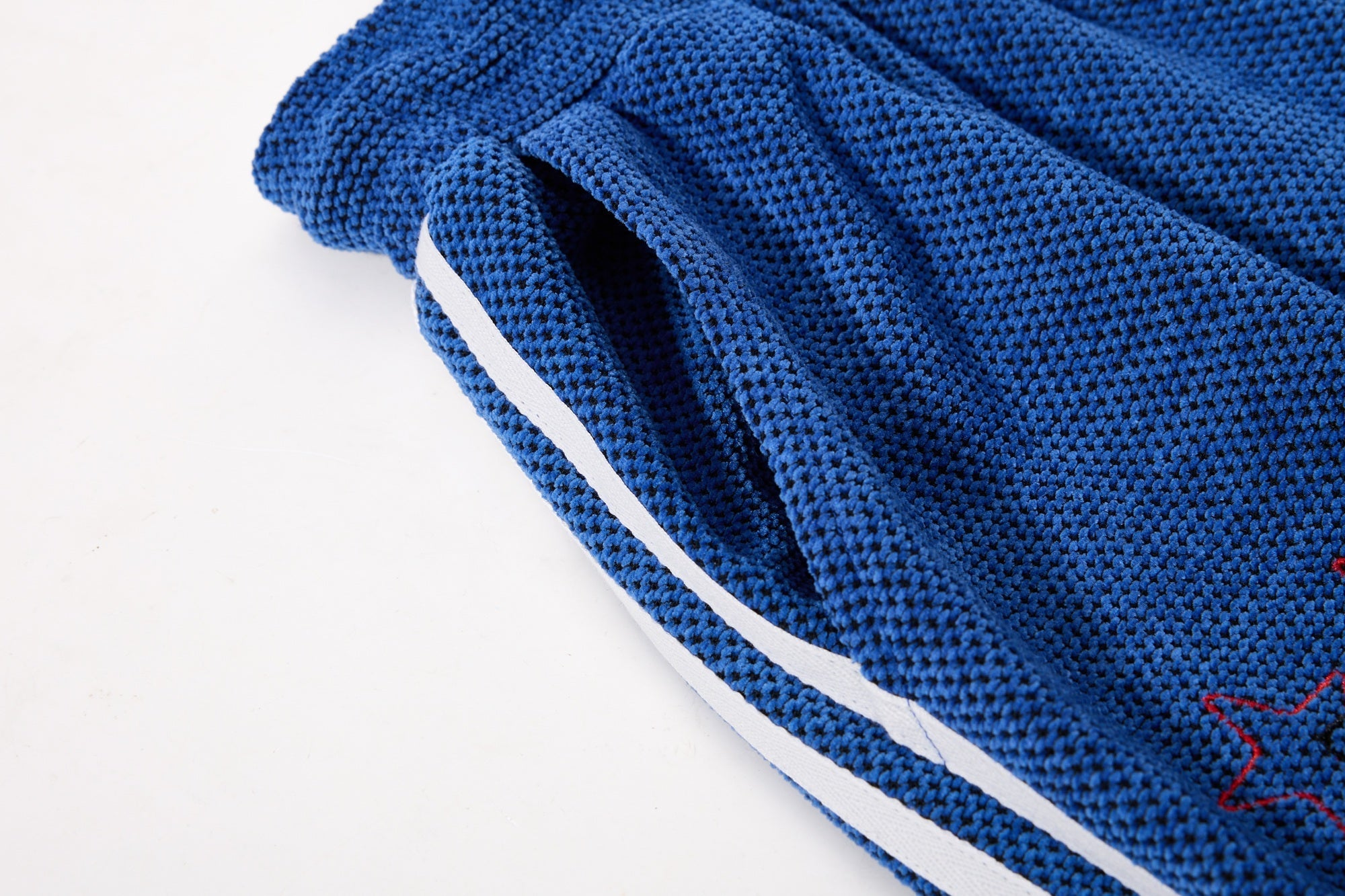 Omirad Mesh Stripe Wide-Leg Track Pants