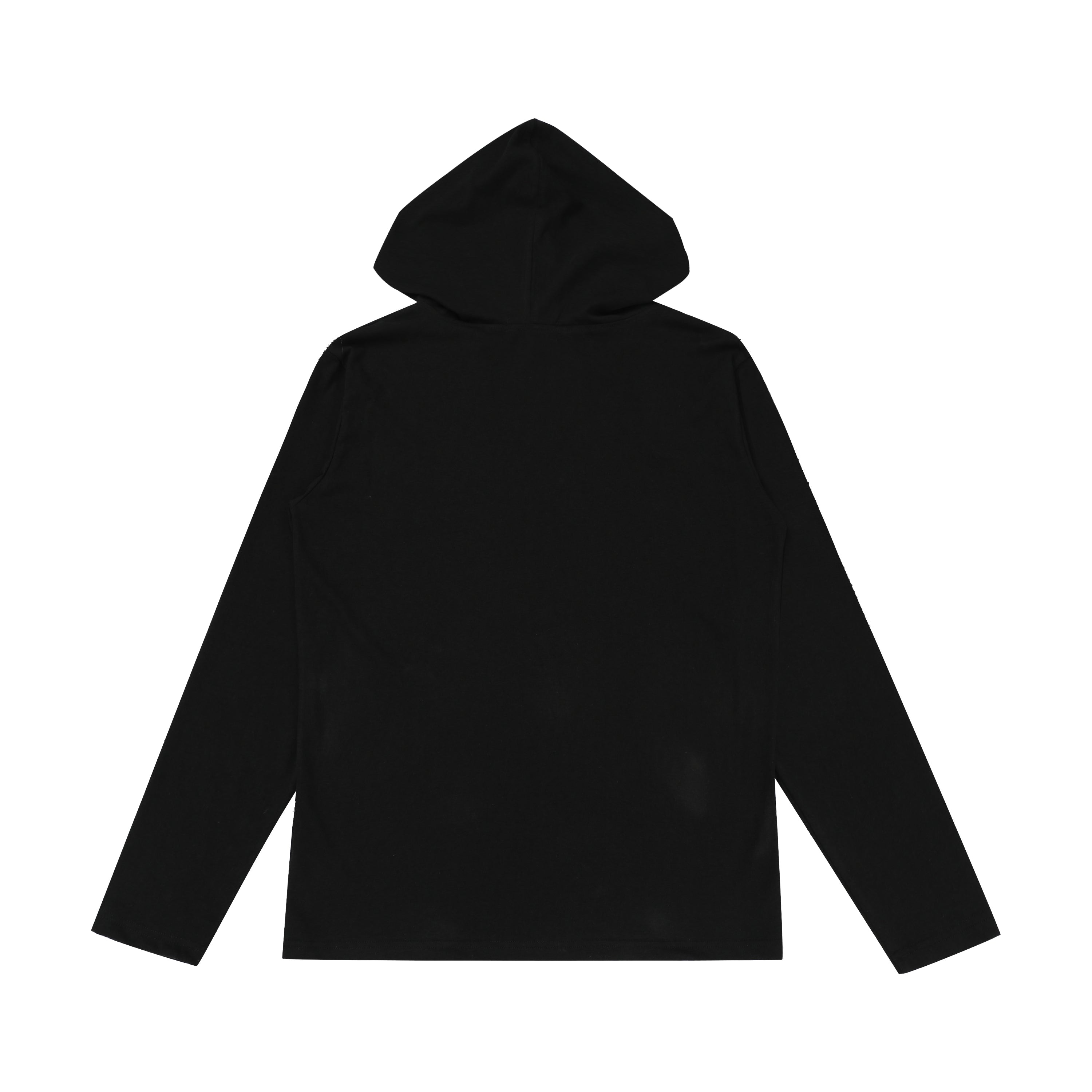 Omirad Gothic Logo Hooded Long Sleeve