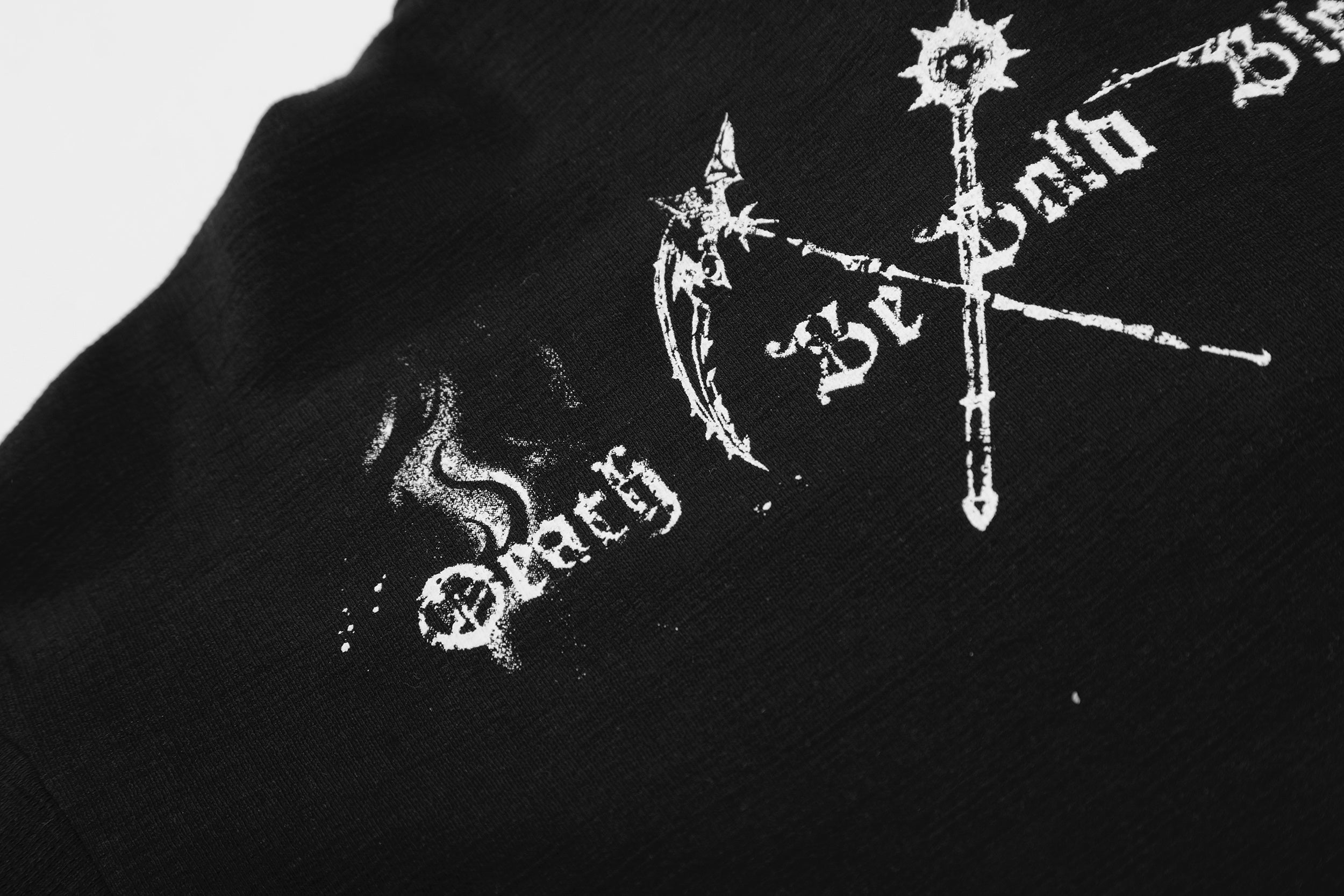 Omirad Graphic Long Sleeve Henley Shirt