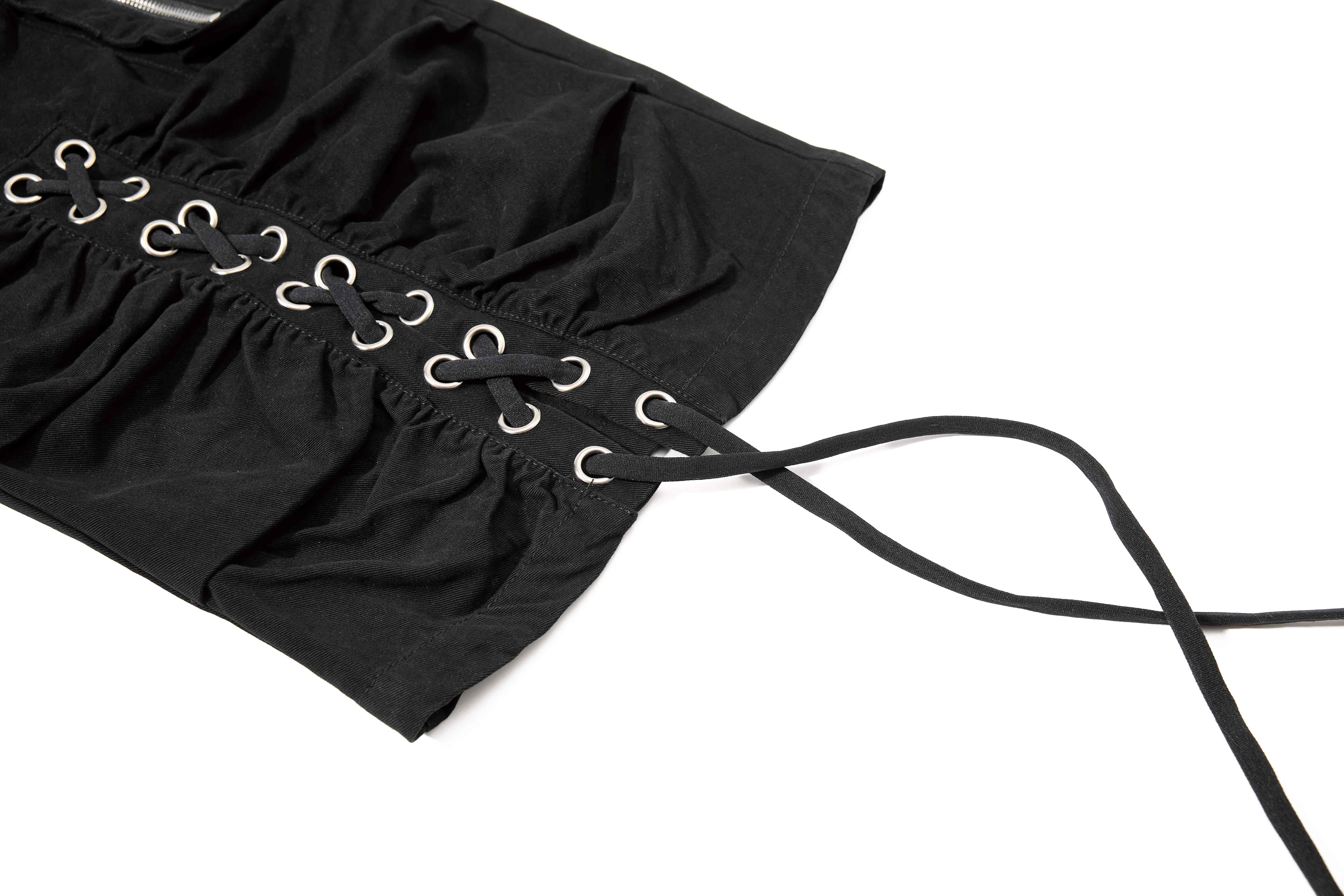 Omirad Lace-Up Utility Cargo Shorts