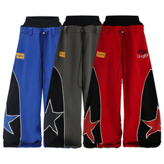 Omirad Star Panel Wide-Leg Sweatpants