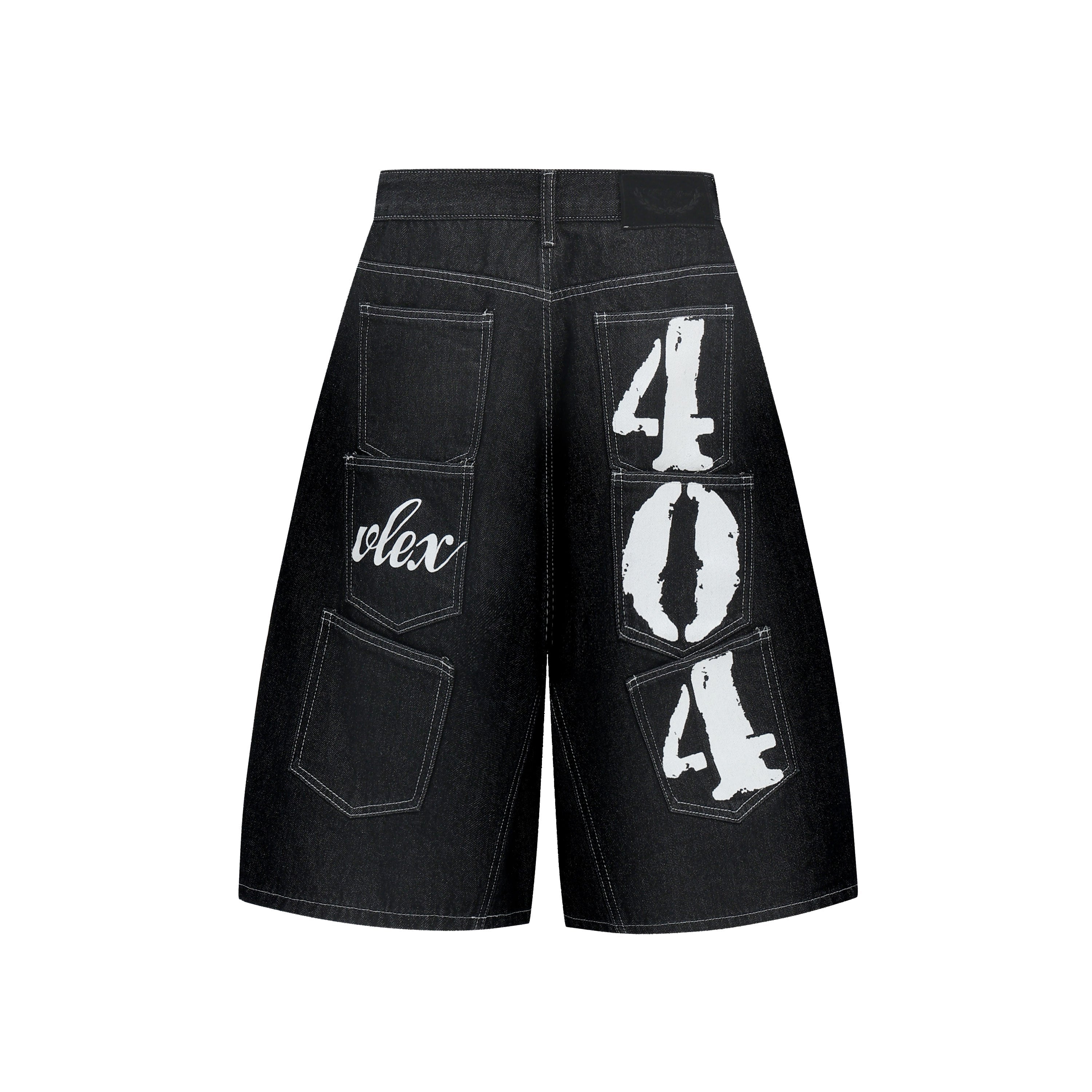 Omirad 404 Patchwork Denim Shorts