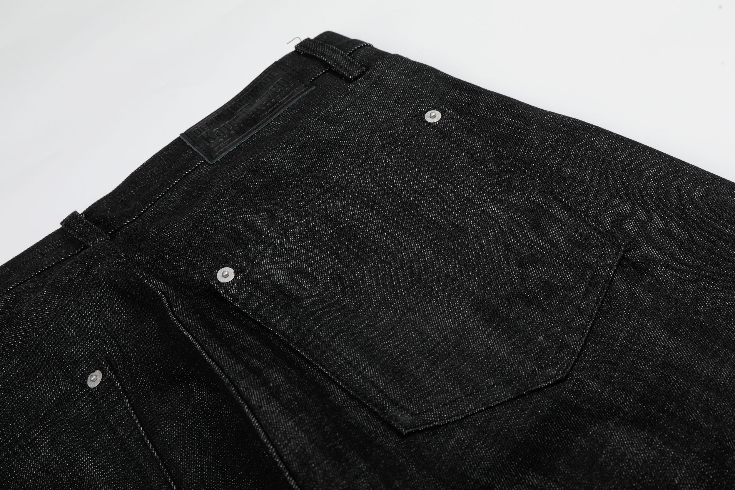 Omirad Raw Denim Wide-Leg Jeans