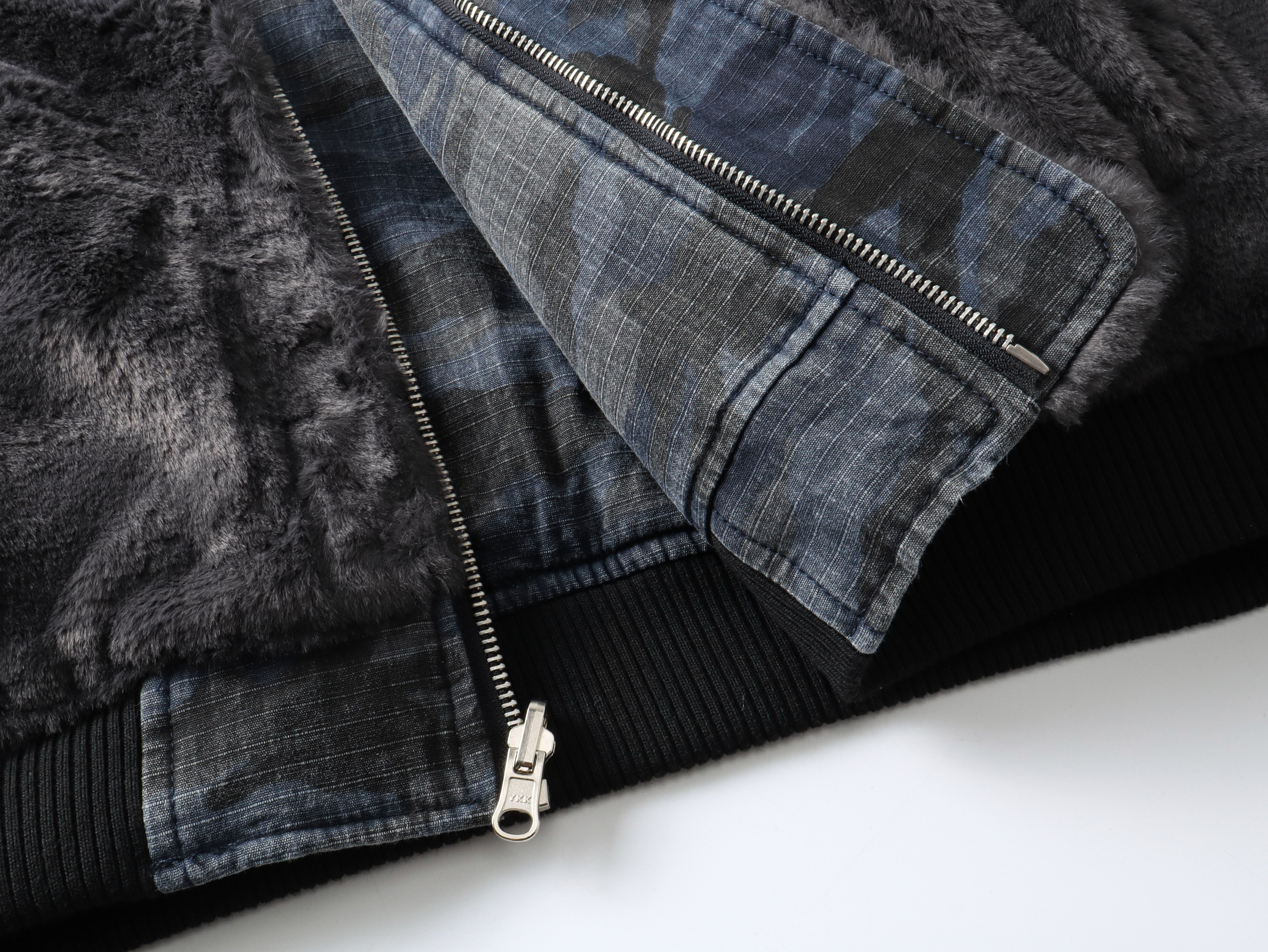 Omirad Reversible Camo Hooded Jacket