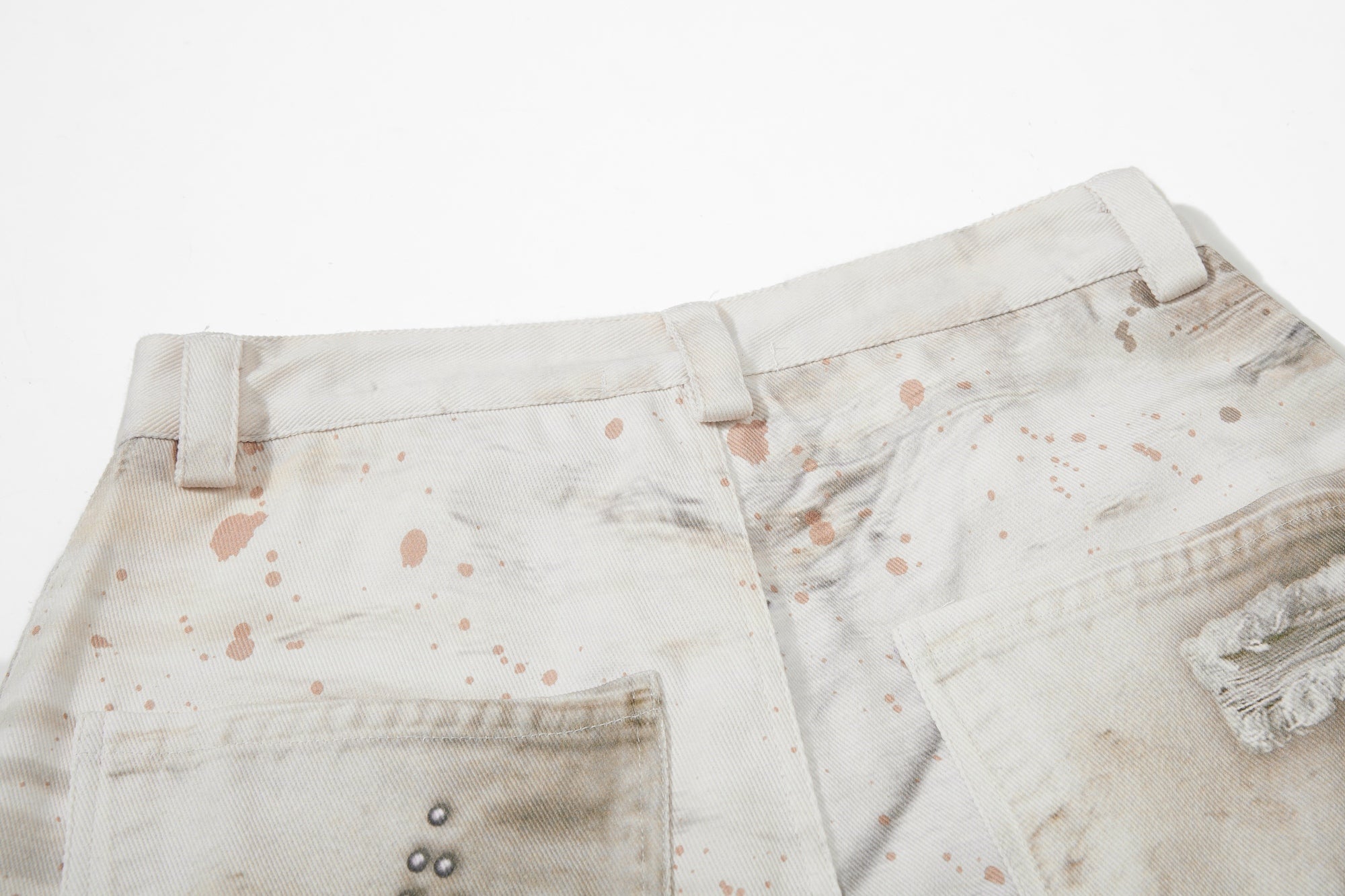 Omirad Vintage Angel Wing Balloon Jeans