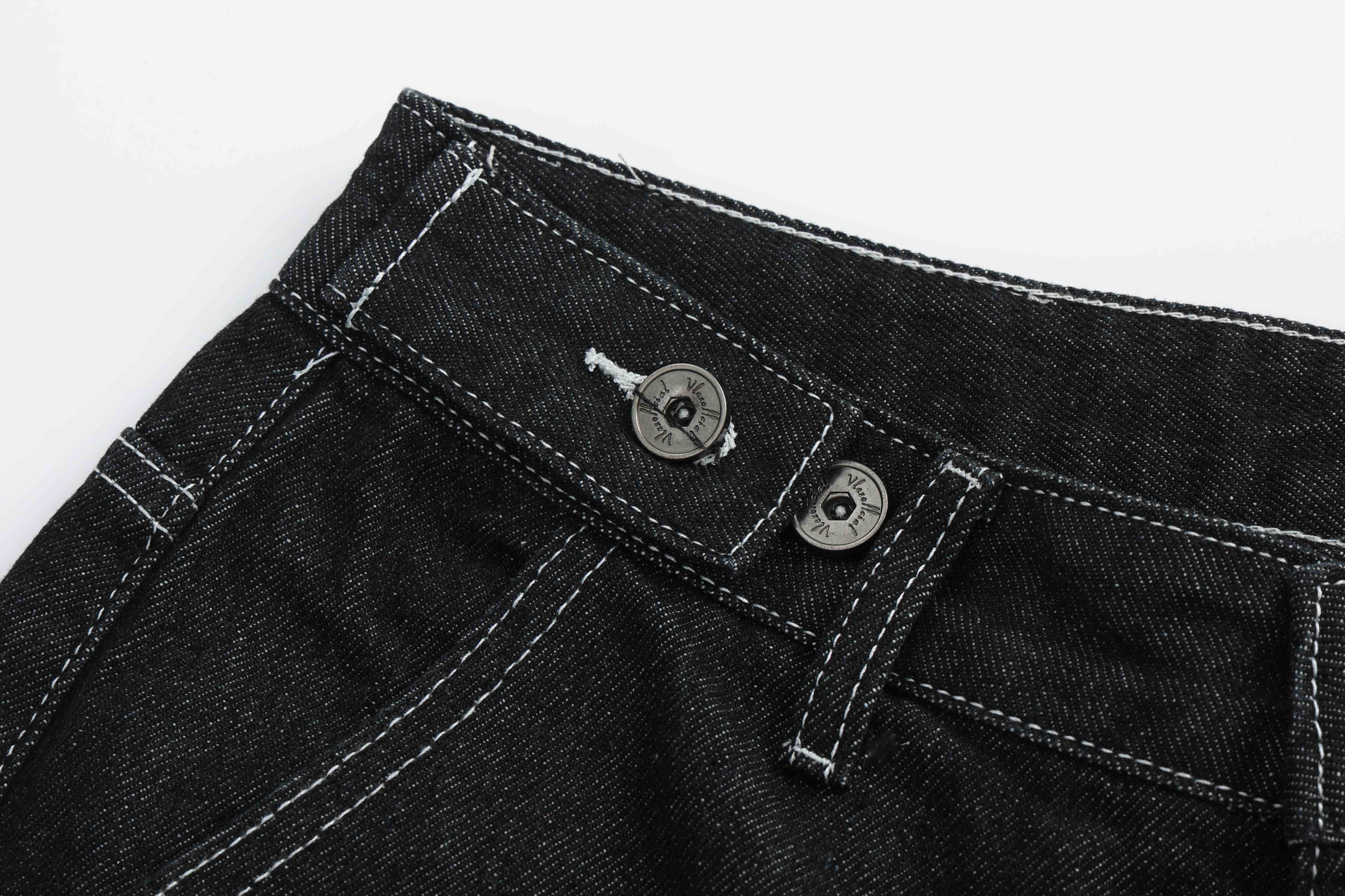 Omirad 404 Patchwork Denim Shorts