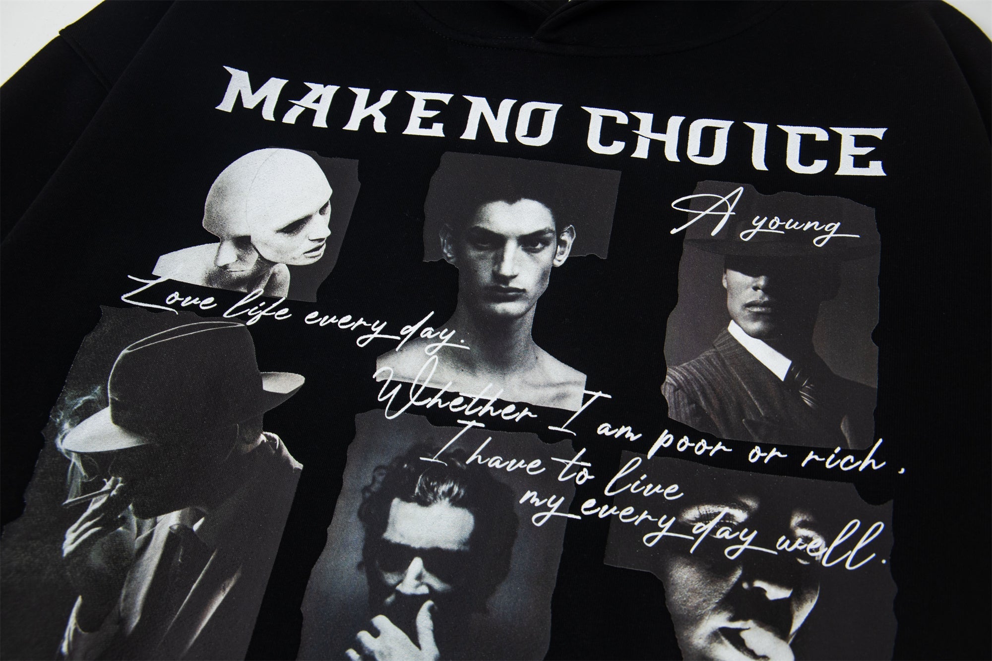 Omirad “Make No Choice” Graphic Hoodie