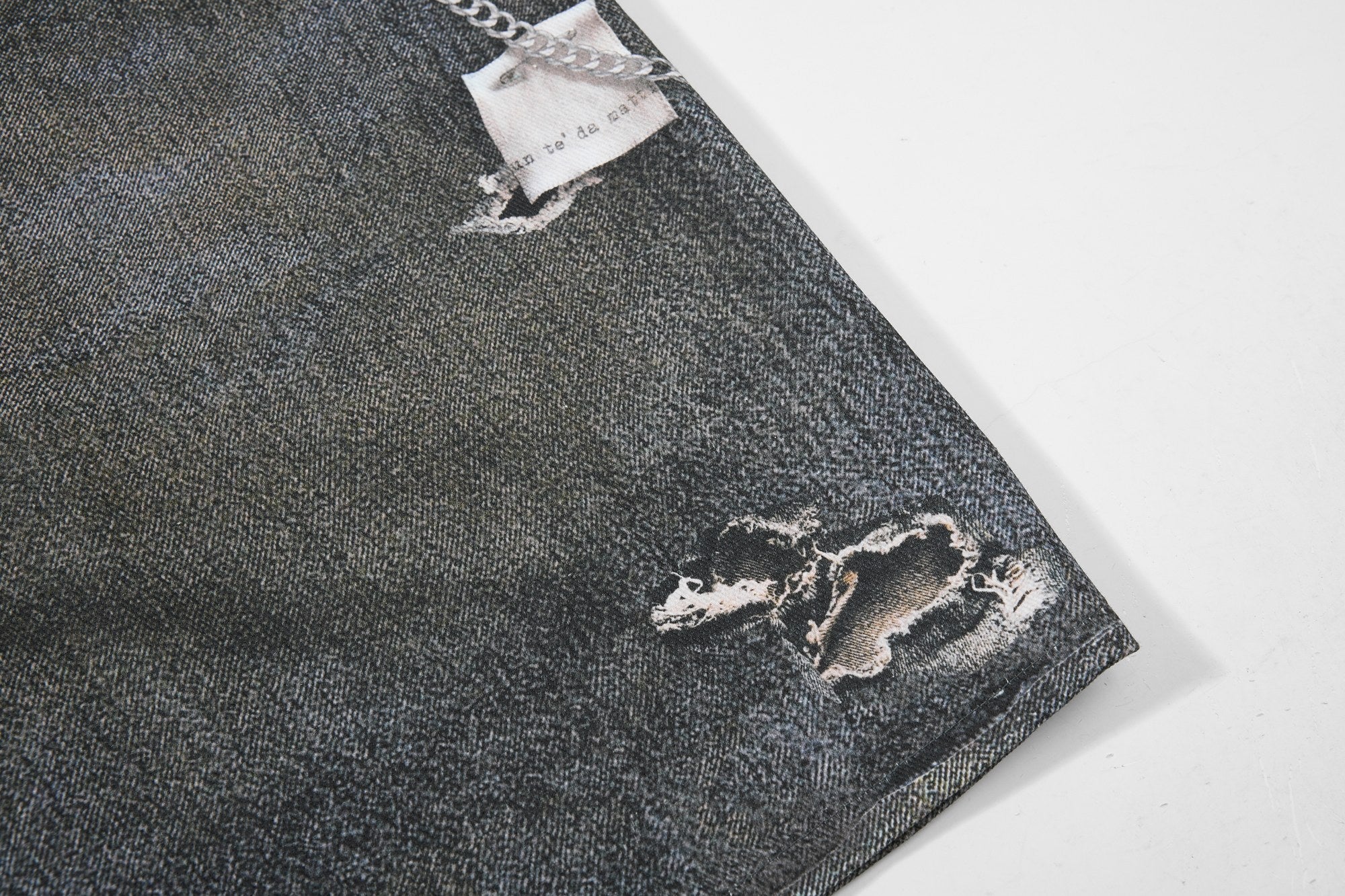 Omirad Layered Punk Denim Jorts