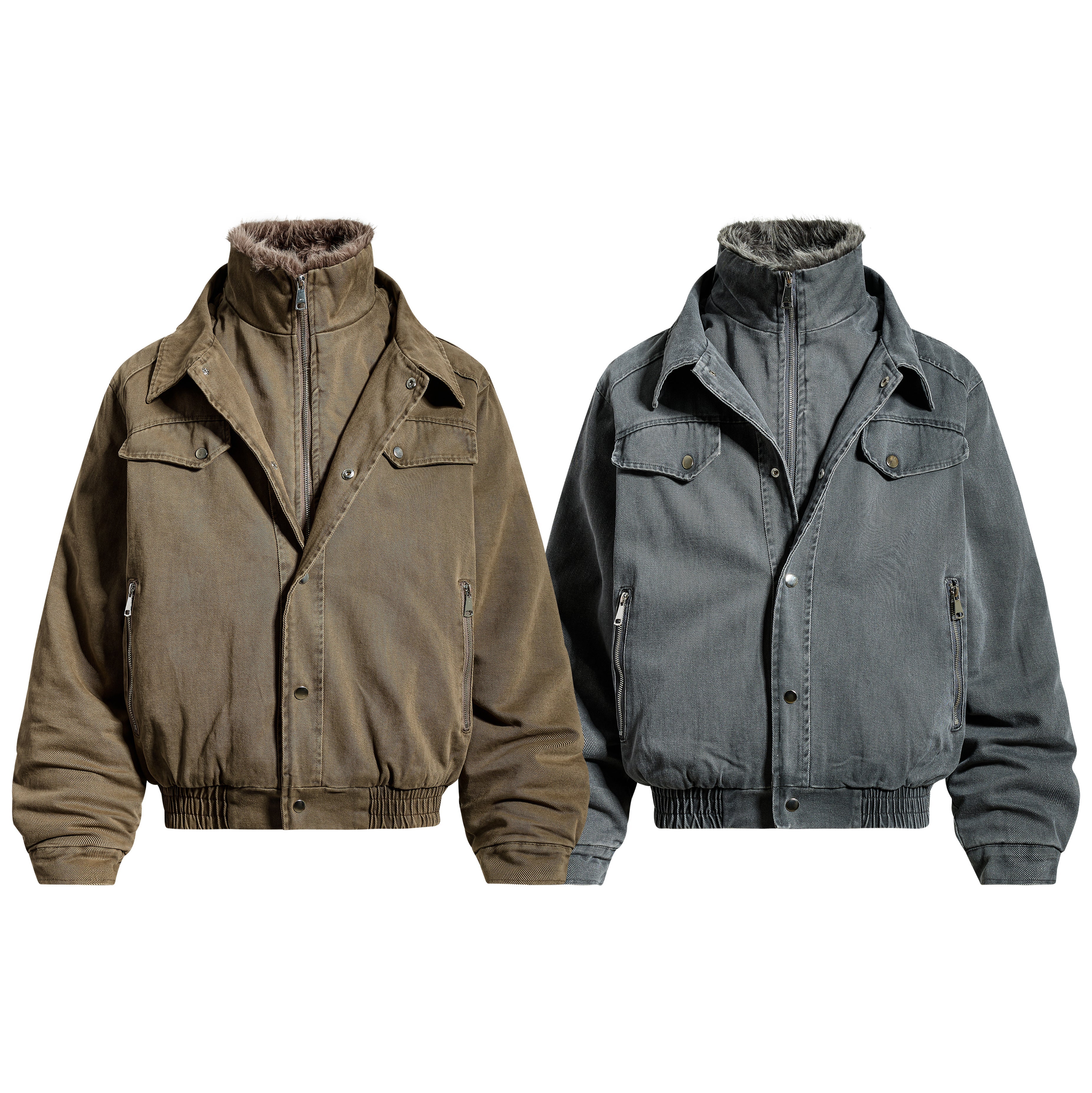 Omirad Layered Utility Jacket