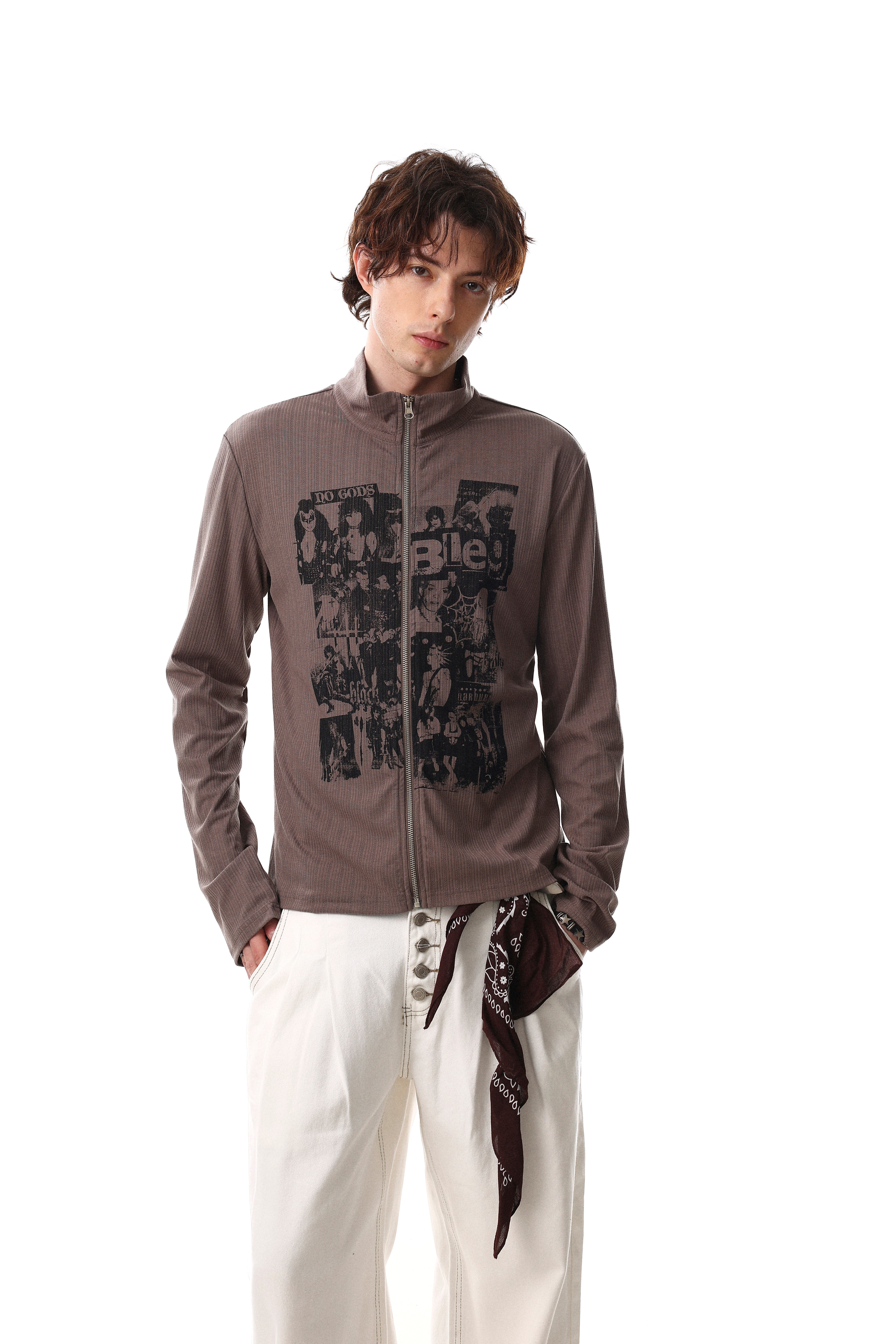 Omirad Graphic Zip Track Jacket