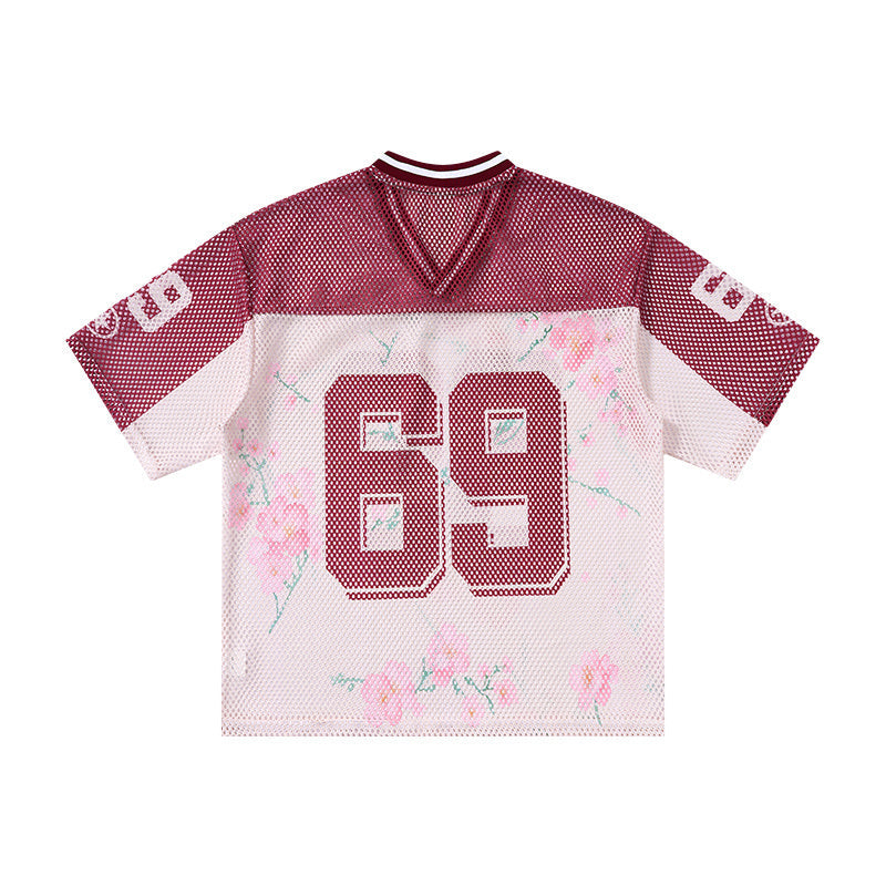 Omirad “Blossom 69” Mesh Jersey T-Shirt