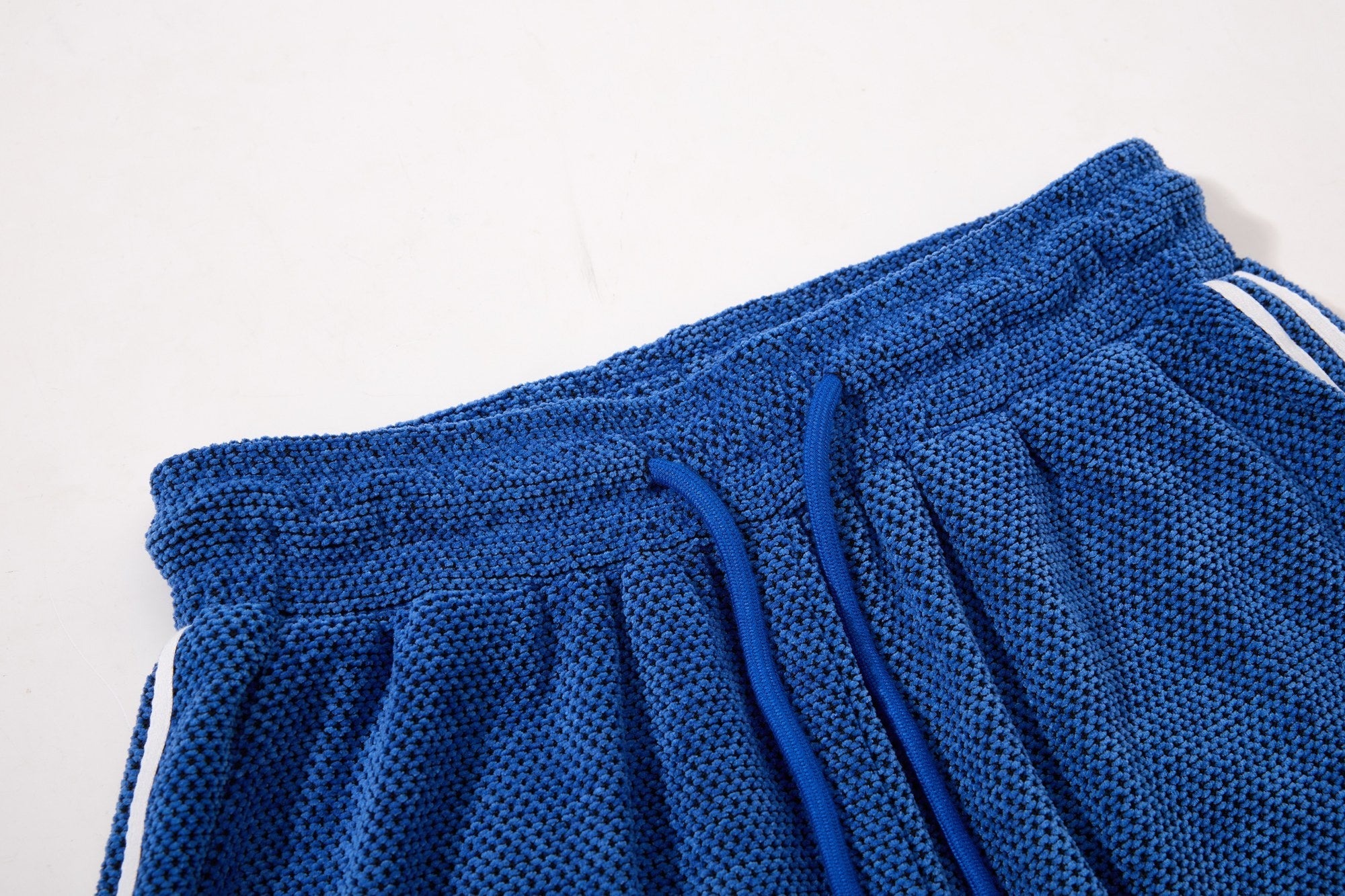 Omirad Mesh Stripe Wide-Leg Track Pants